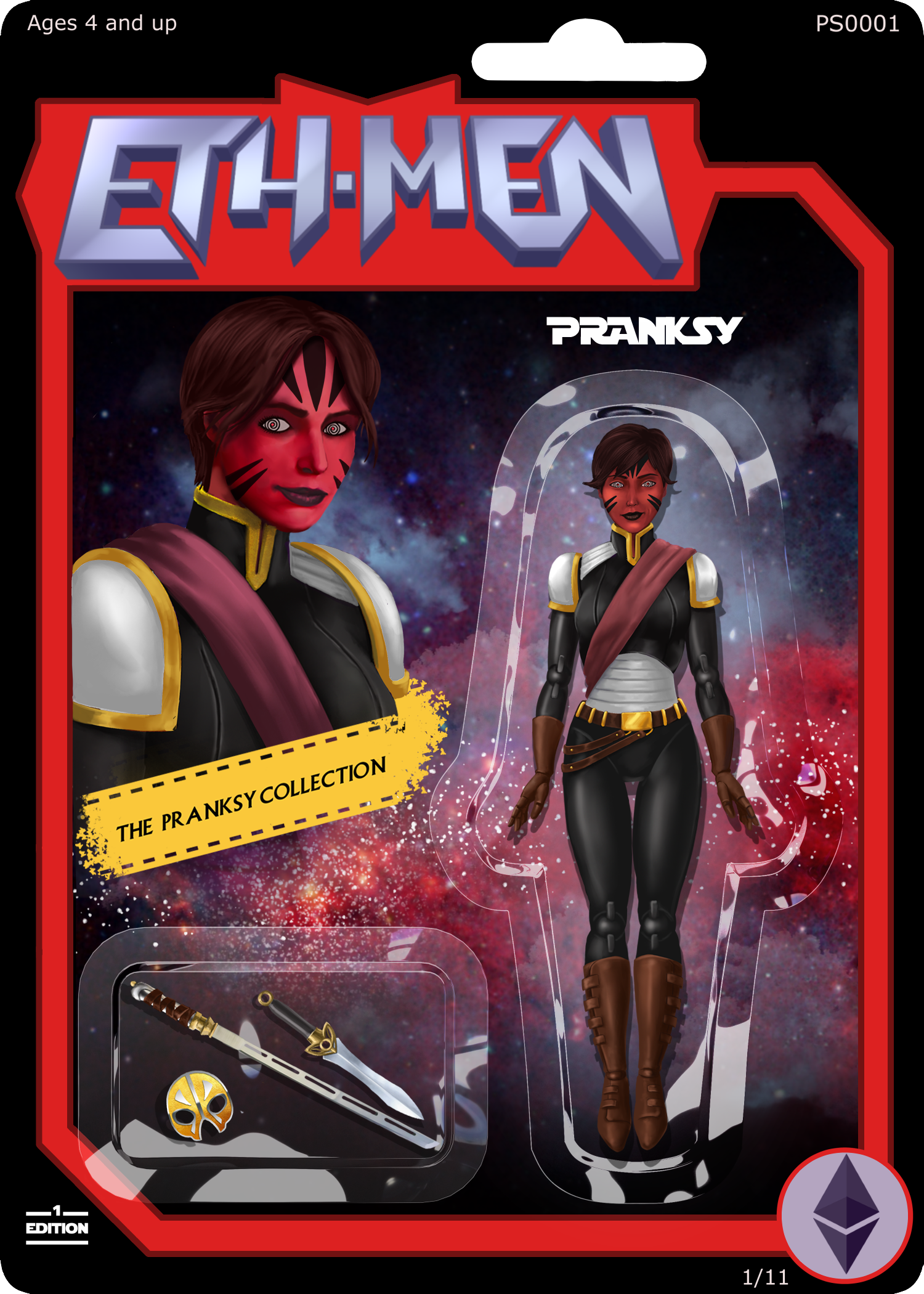 ETH-MEN/Pranksy/PS0001/1st edition