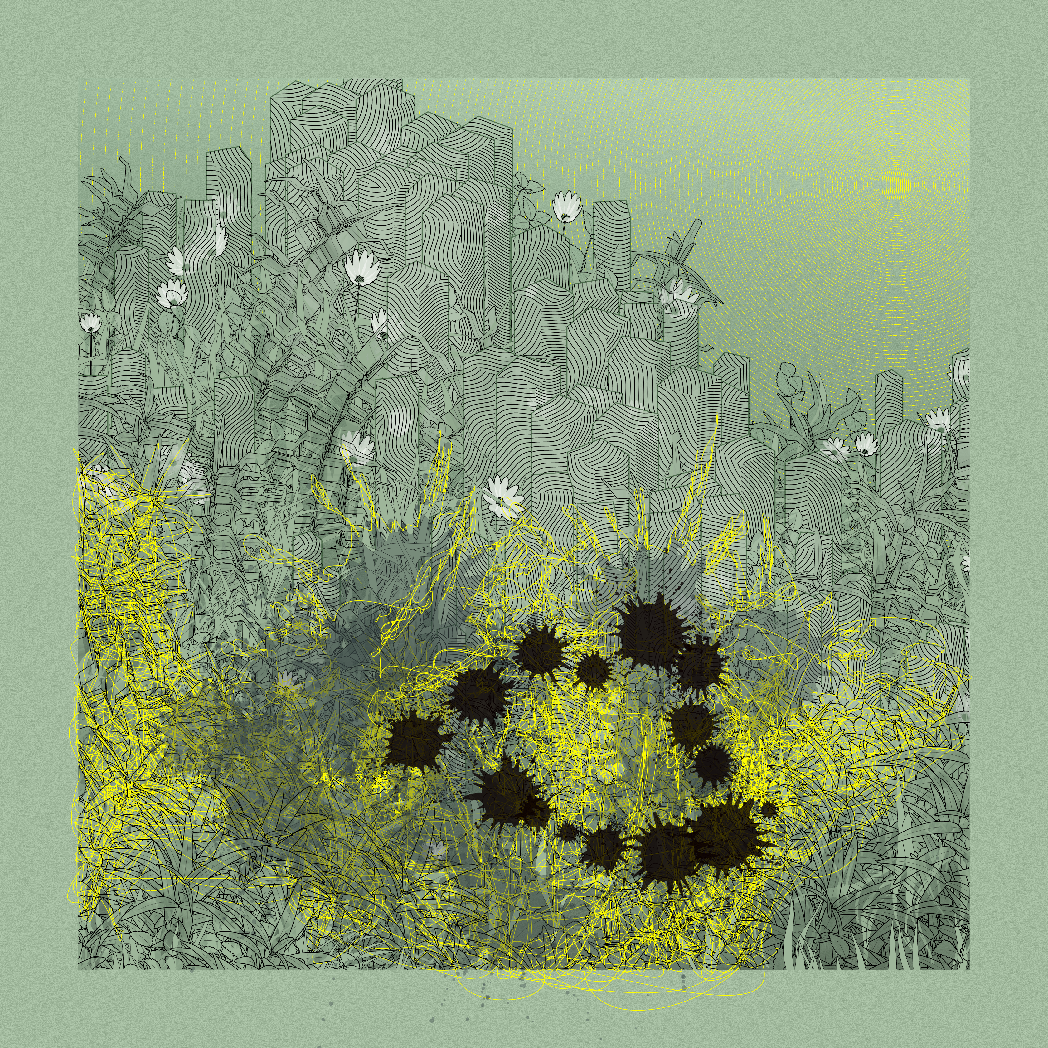 Landscape with Carbon Capture #4345