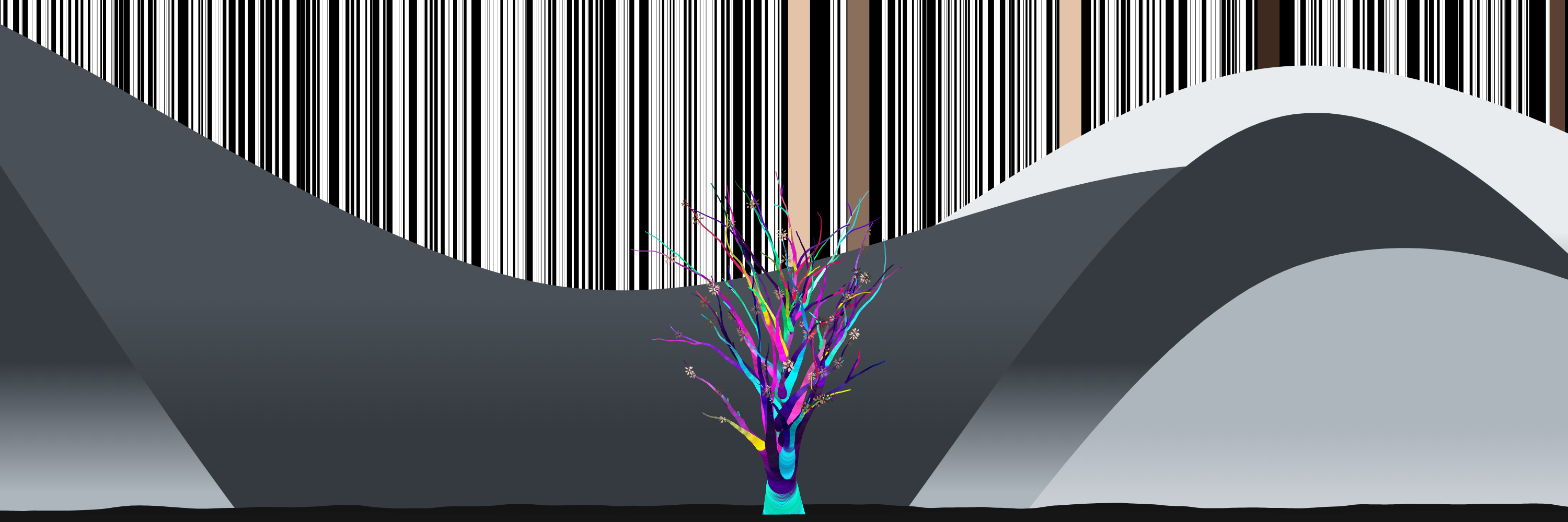 Coded Flowering Banner #001