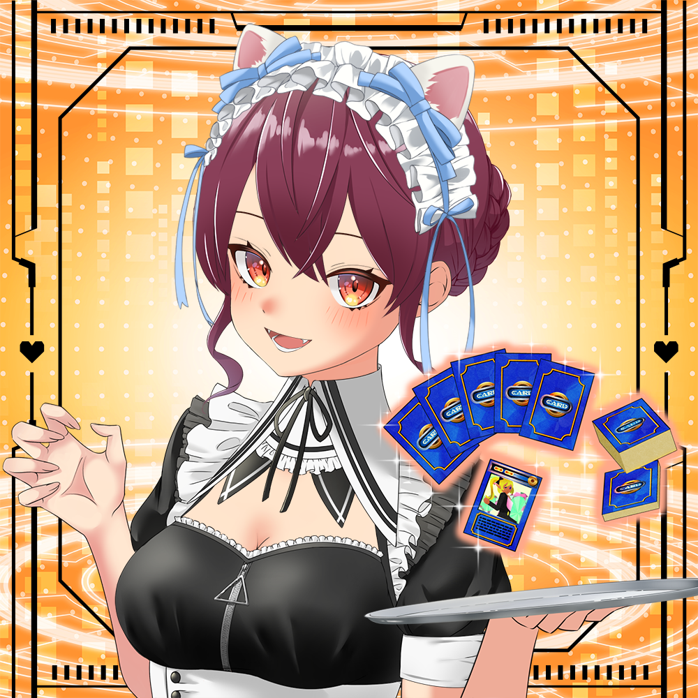 NFT OCS Genesis #3843 MAID-SAN