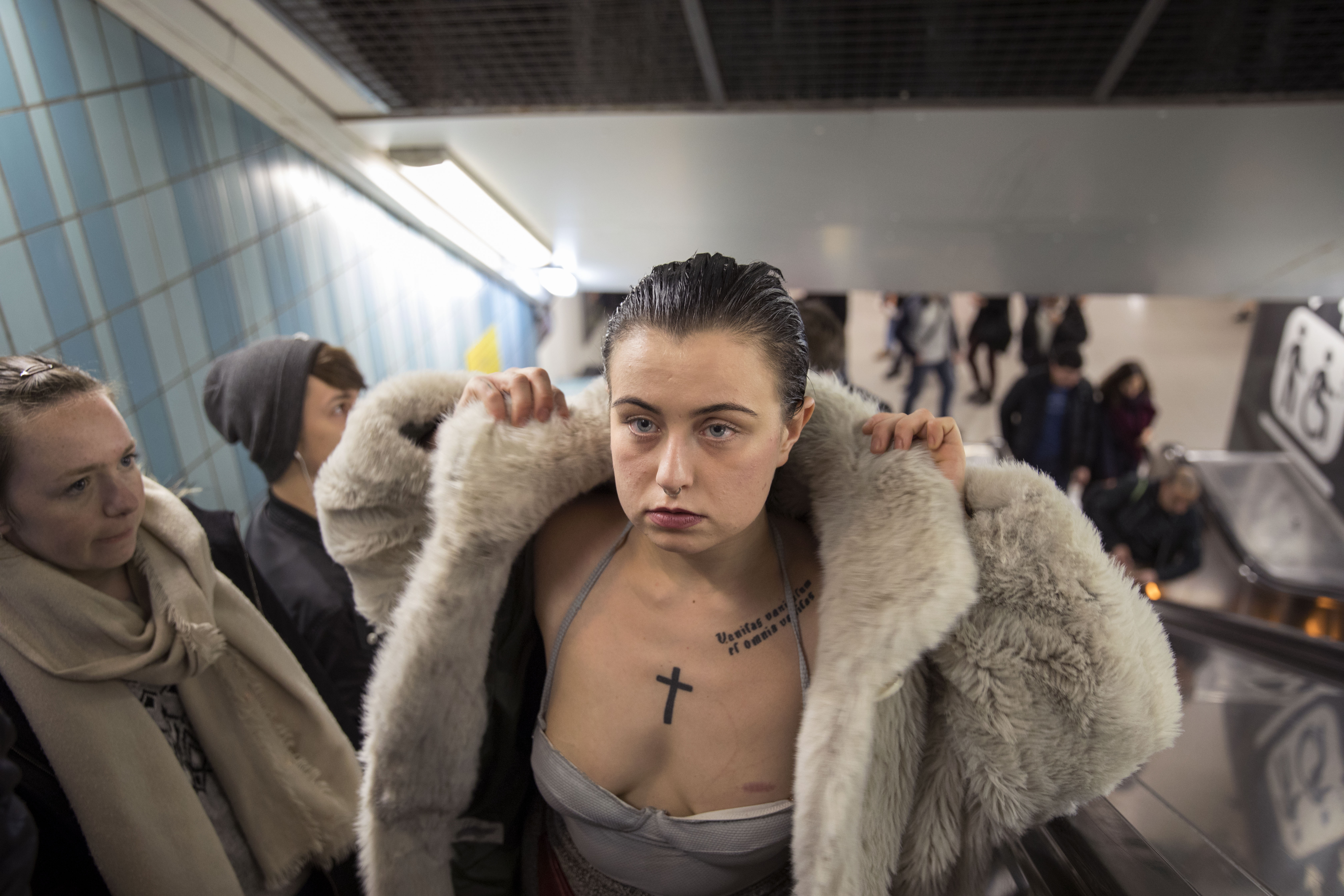 Magnum 75 #53 by Bieke Depoorter. Paris, France. 2017