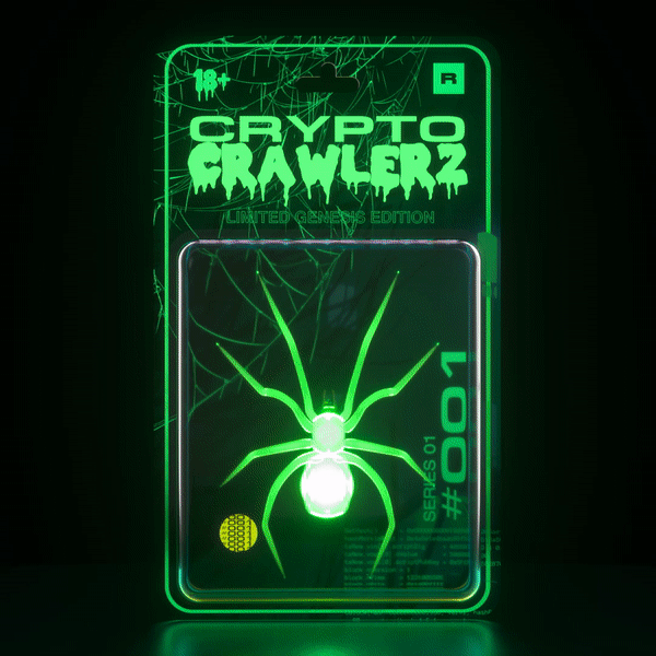  CryptoCrawlerz - Series 01 - #001 - Ember