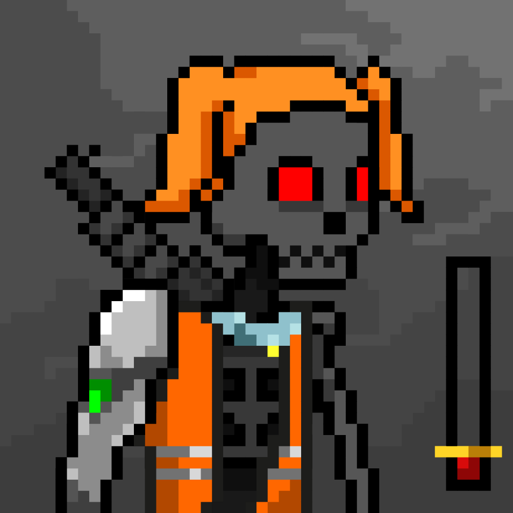 Ordinal Ladies Skull #6278