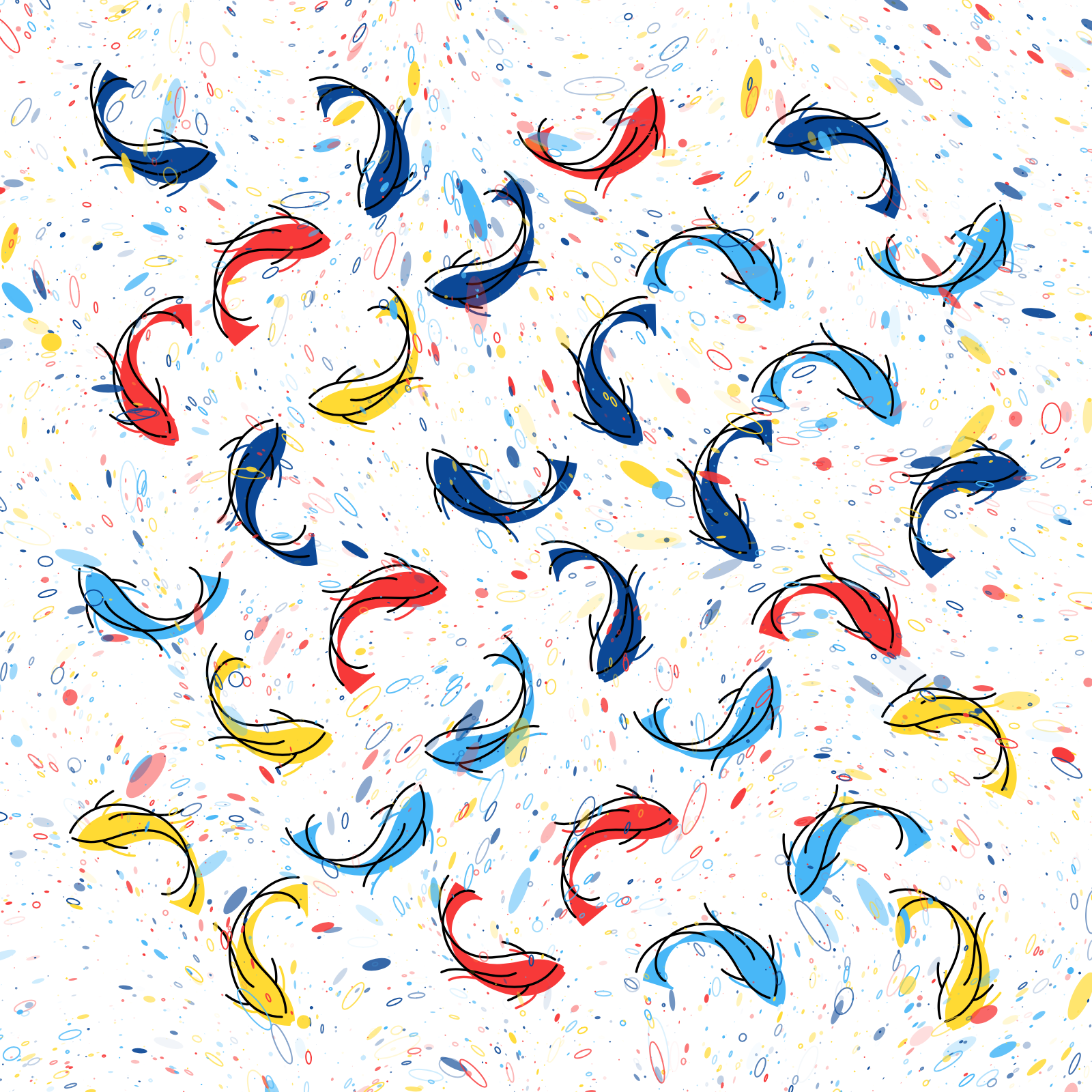 Colored Carp #6538
