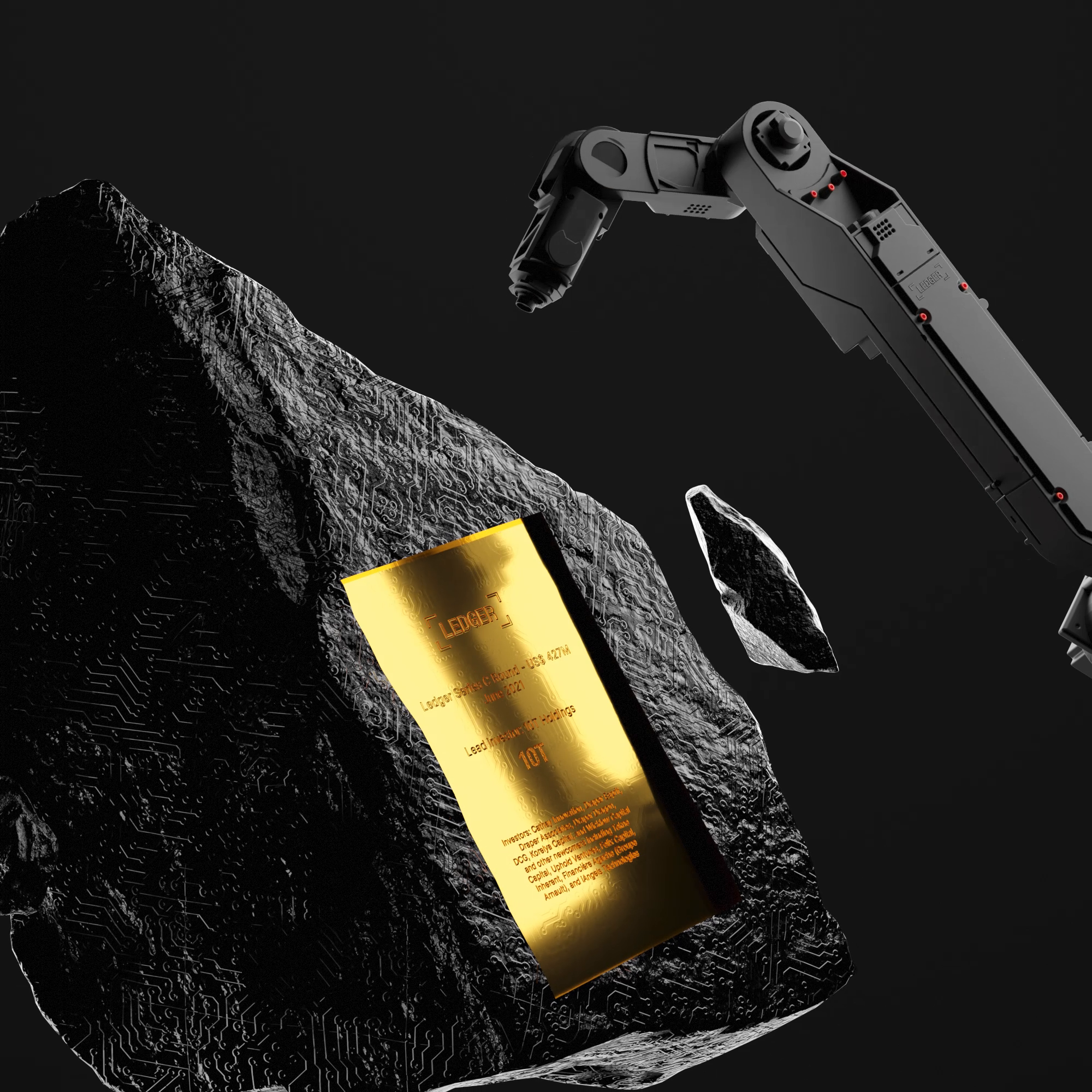 Ledger Series C Round - $427M - June 2021