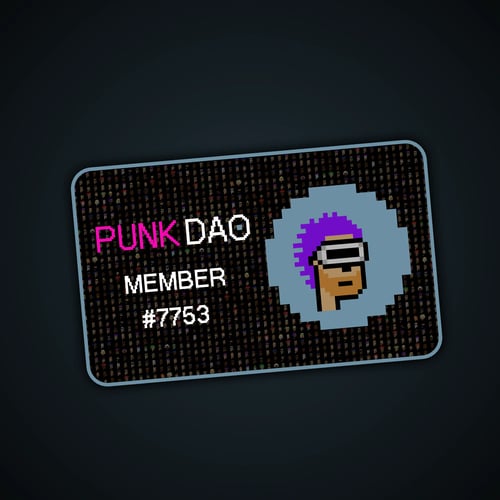 Punk DAO Membership #7753