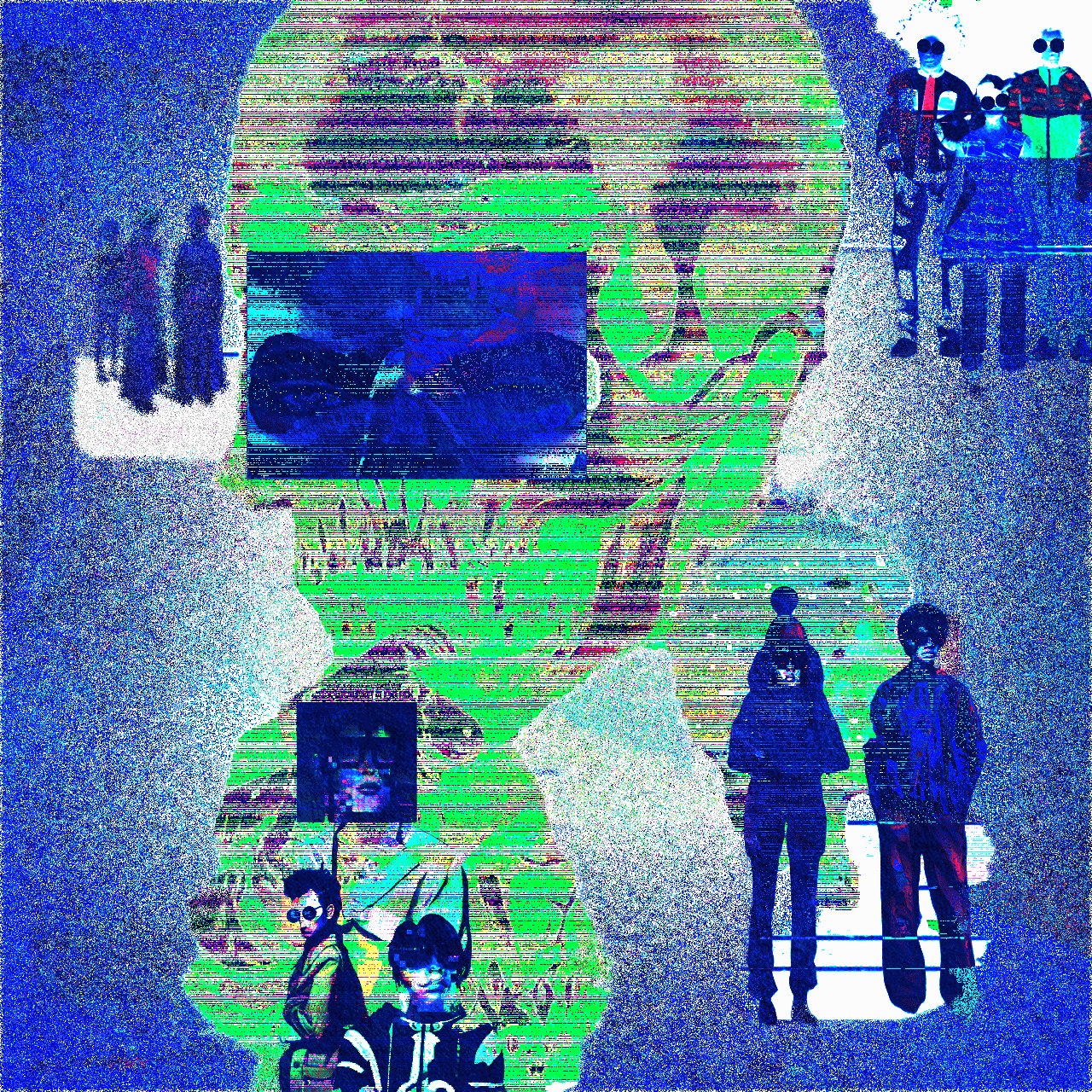 Medici BLeU Fashion Collage