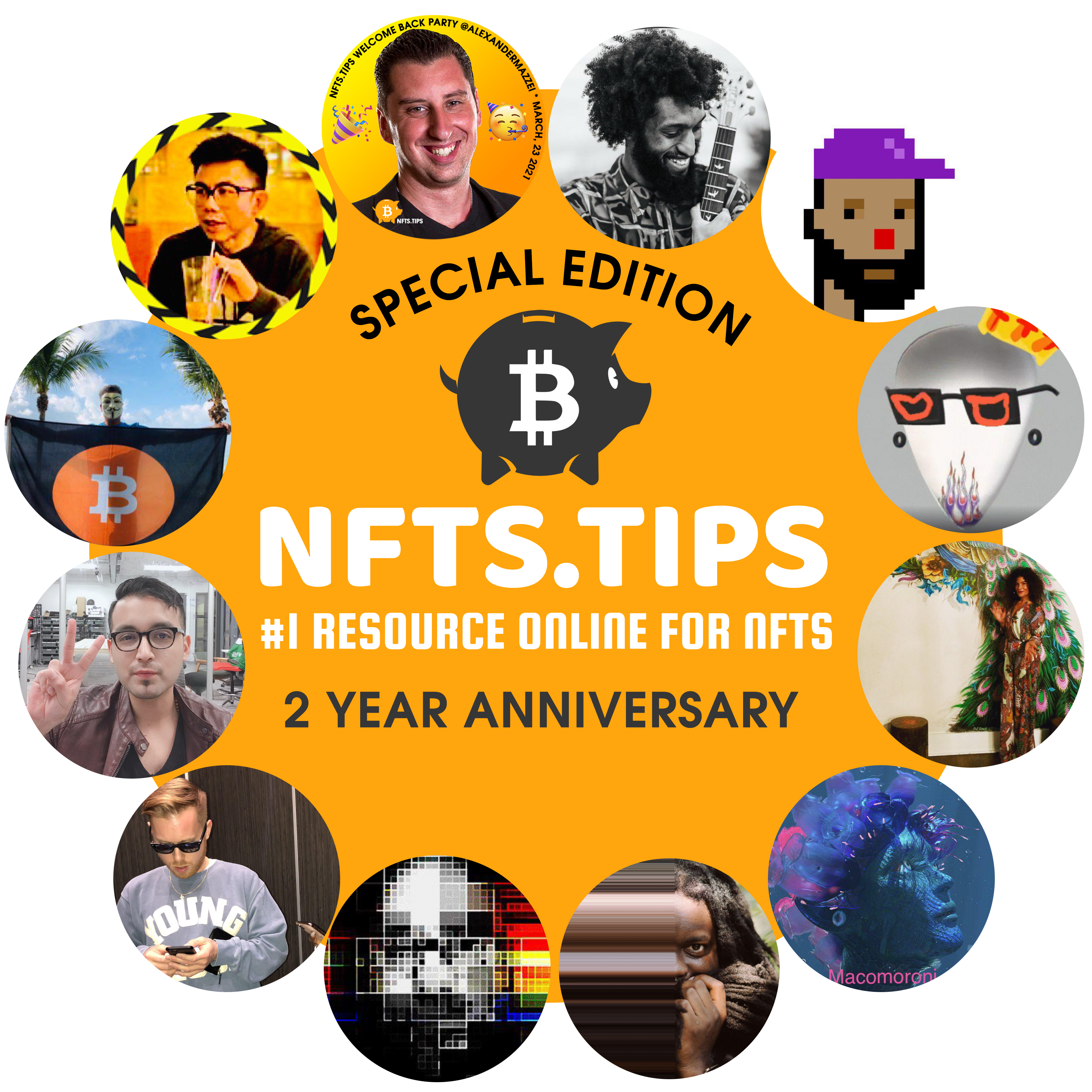 NFTs.tips 🎉 Special Edition - Bomani X - 2 Month Anniversary