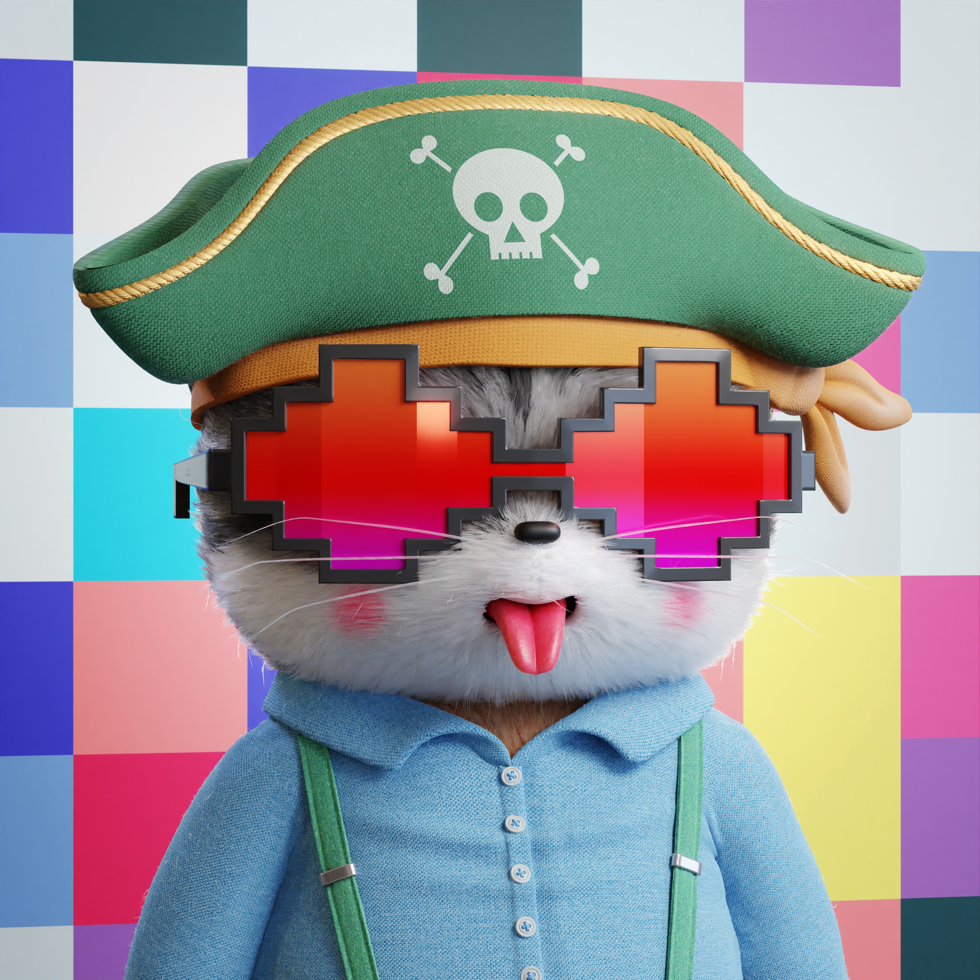 Mutant Lovely Cats #1109
