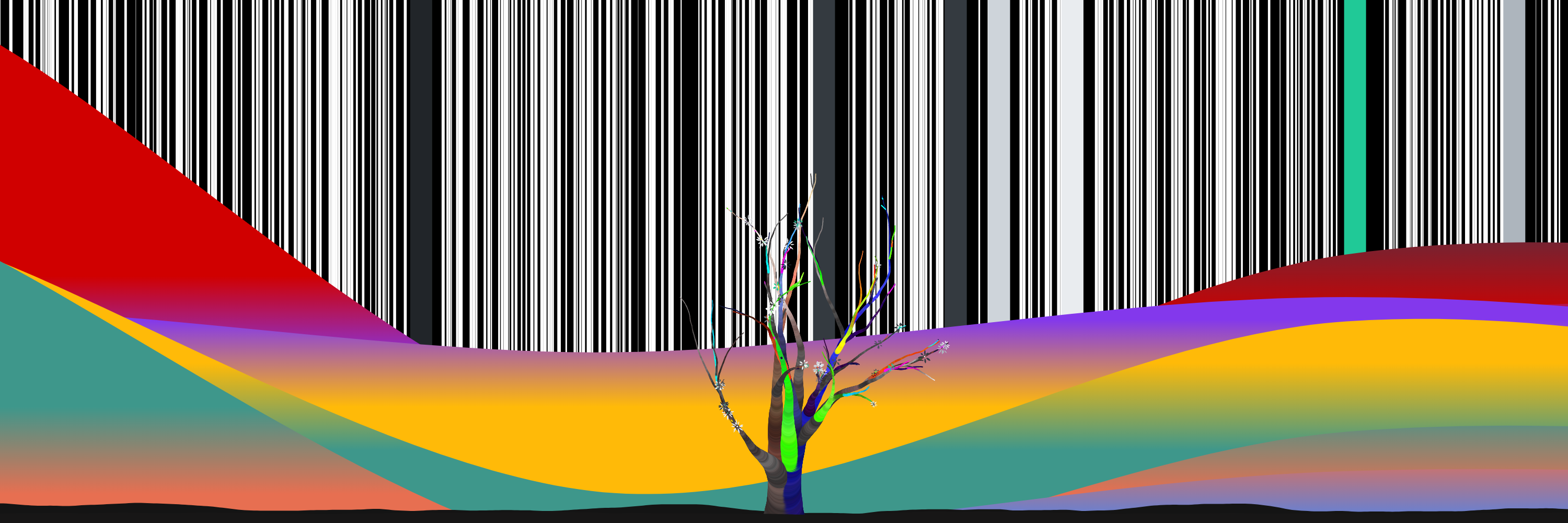 Coded Flowering Banner #002