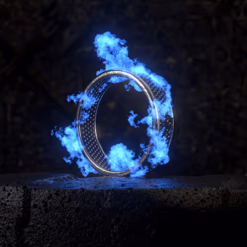 "Gloom Moon" Platinum Ring of Rage +1