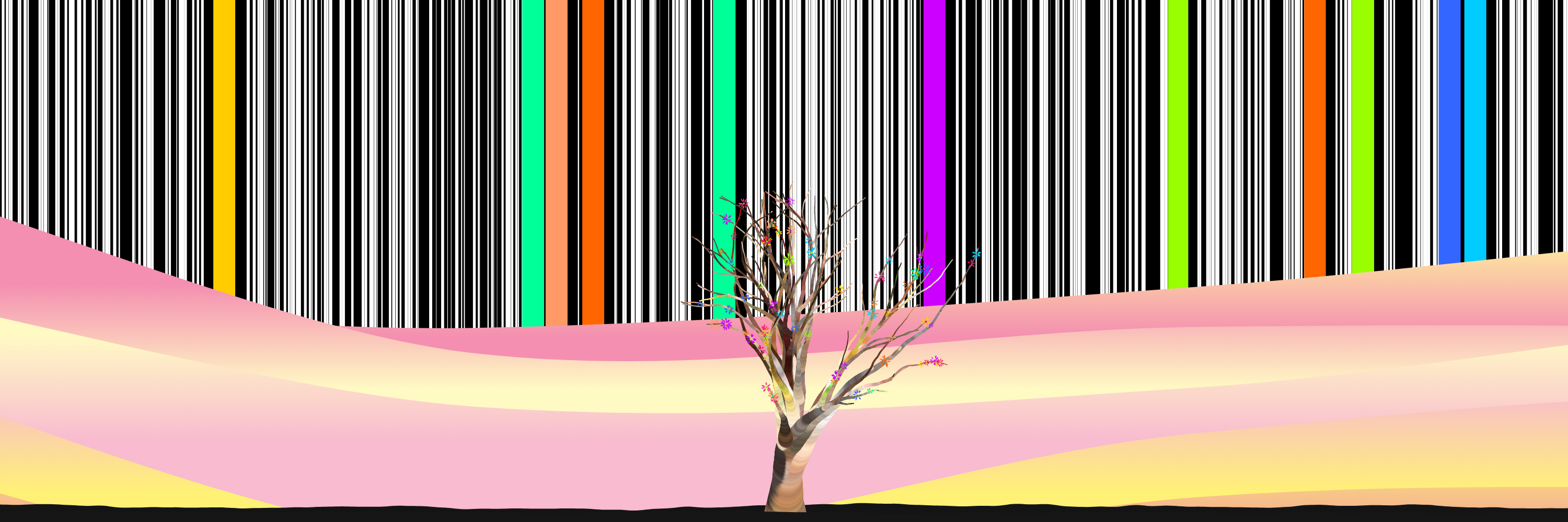 Coded Flowering Banner #017