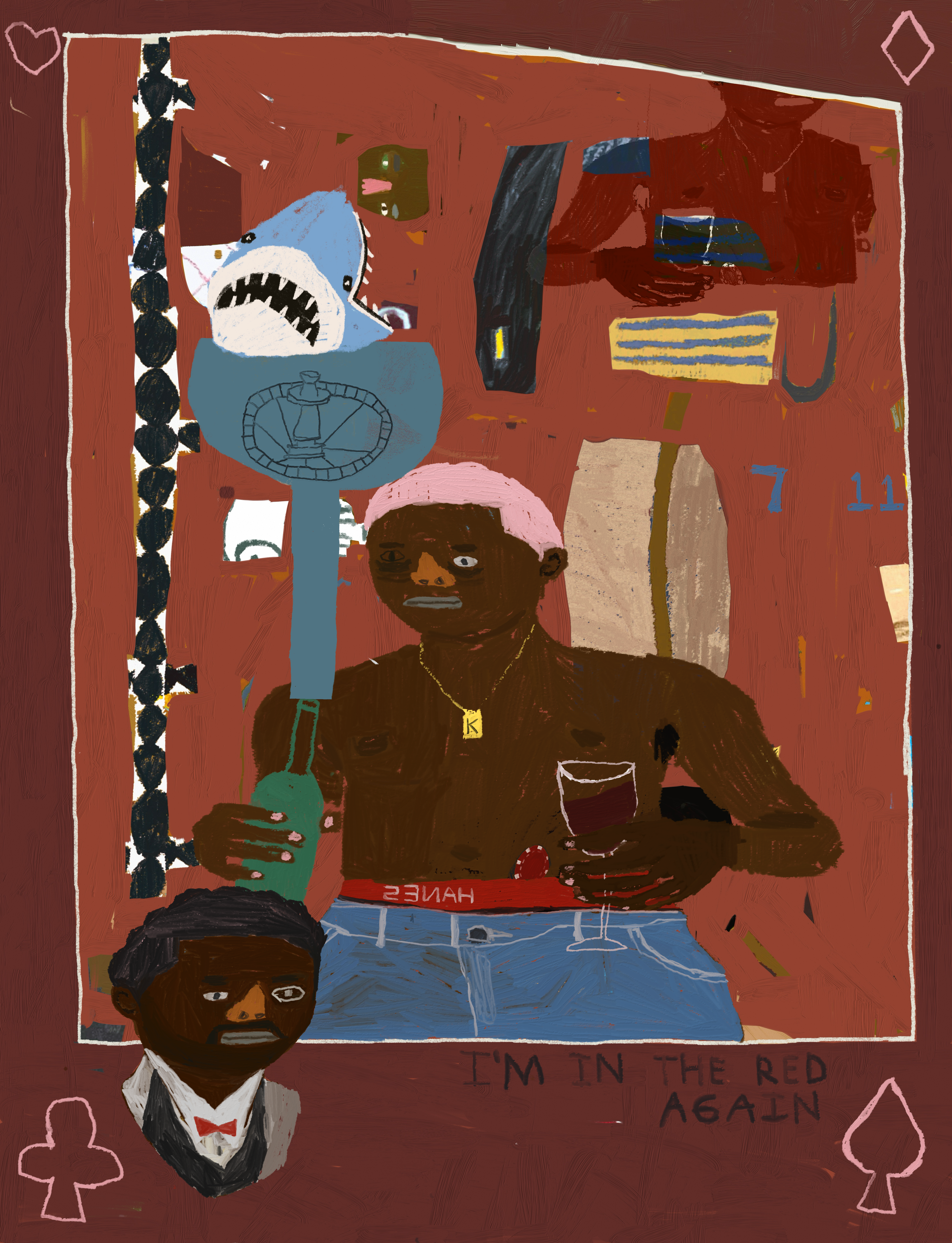 I'M IN THE RED: BHARE