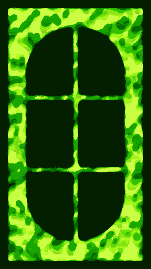 Liquid Window #3 (green)