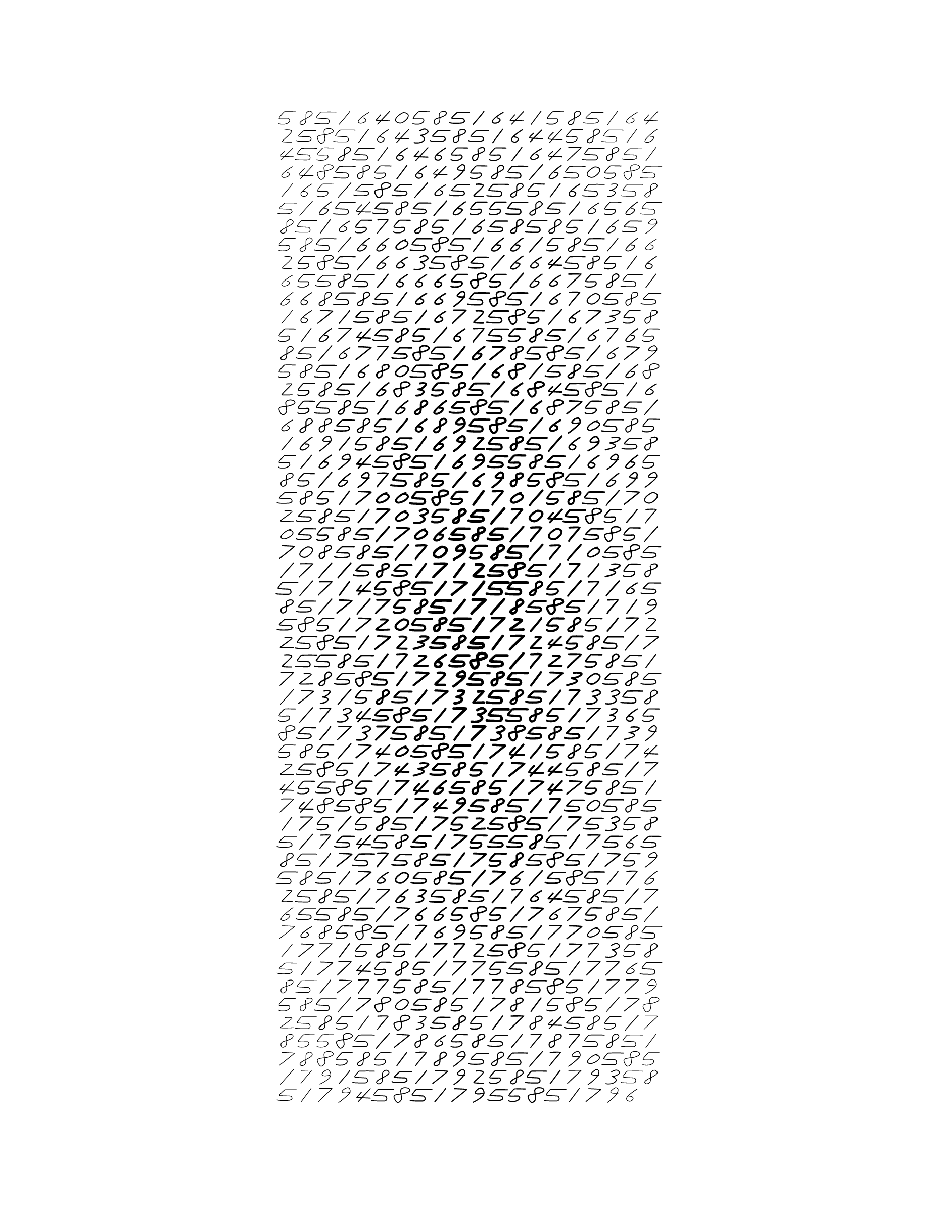 Endless (5,607,250 to Infinity) #833