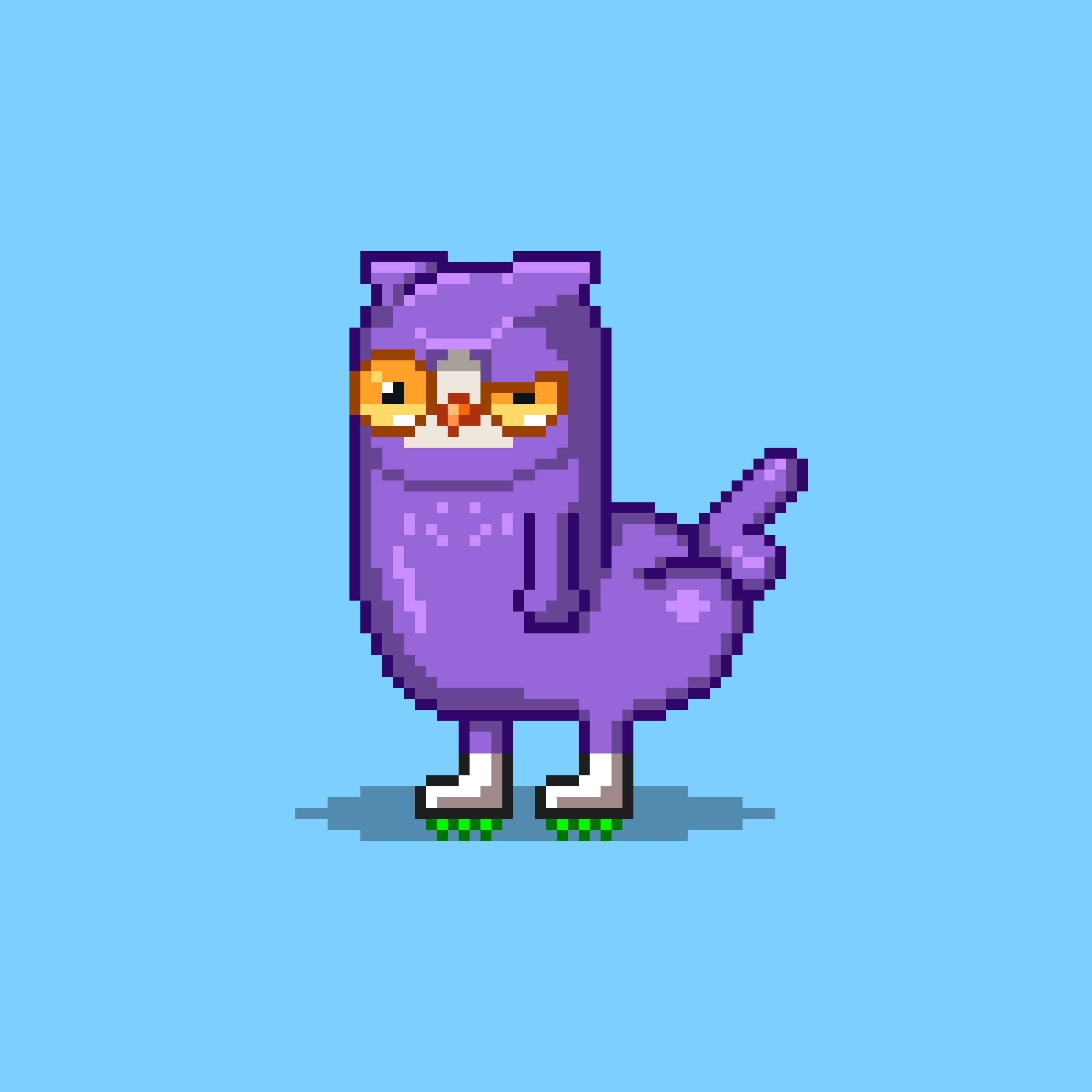 Moon Dickbutts Birds #182