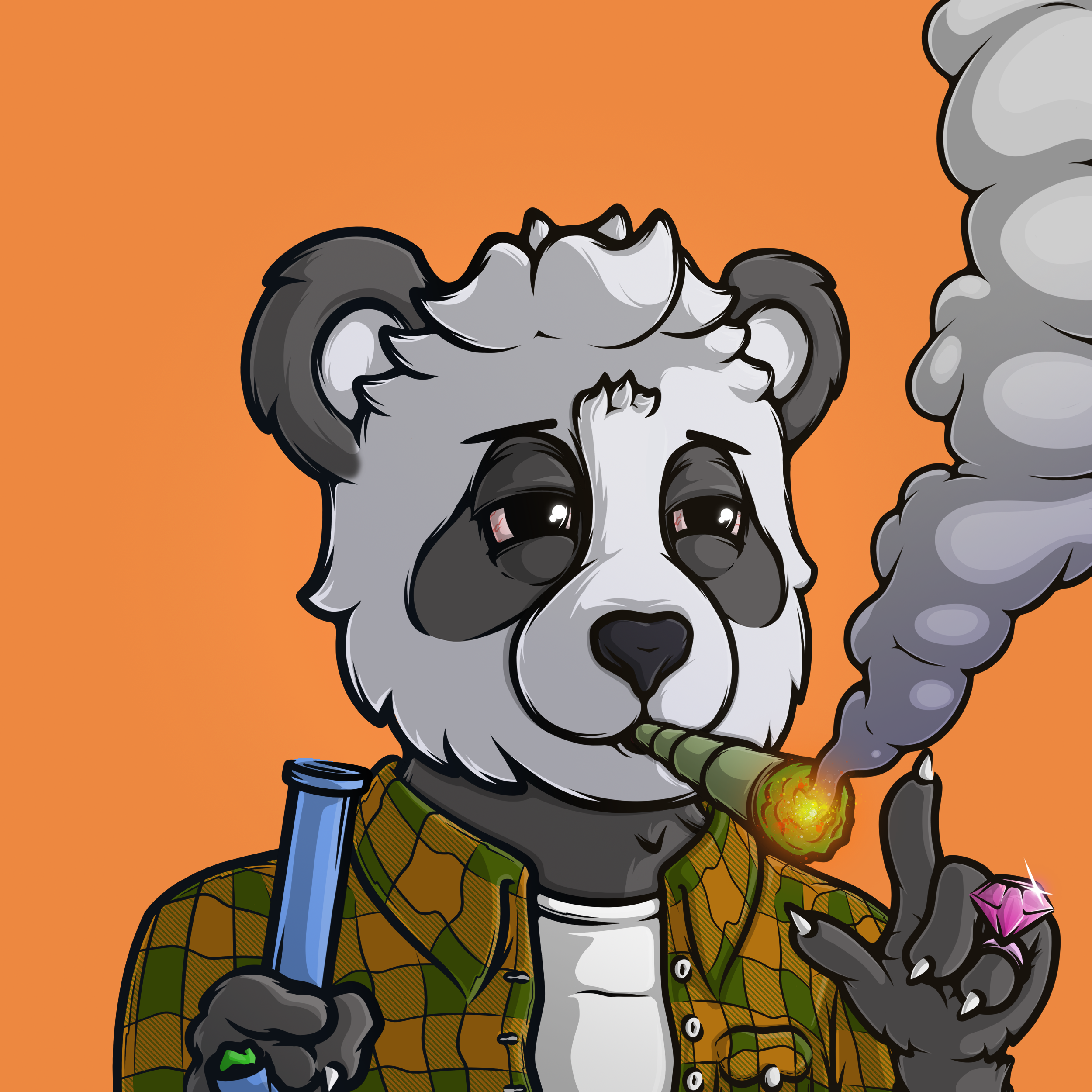 Puff Puff Pandas #3139