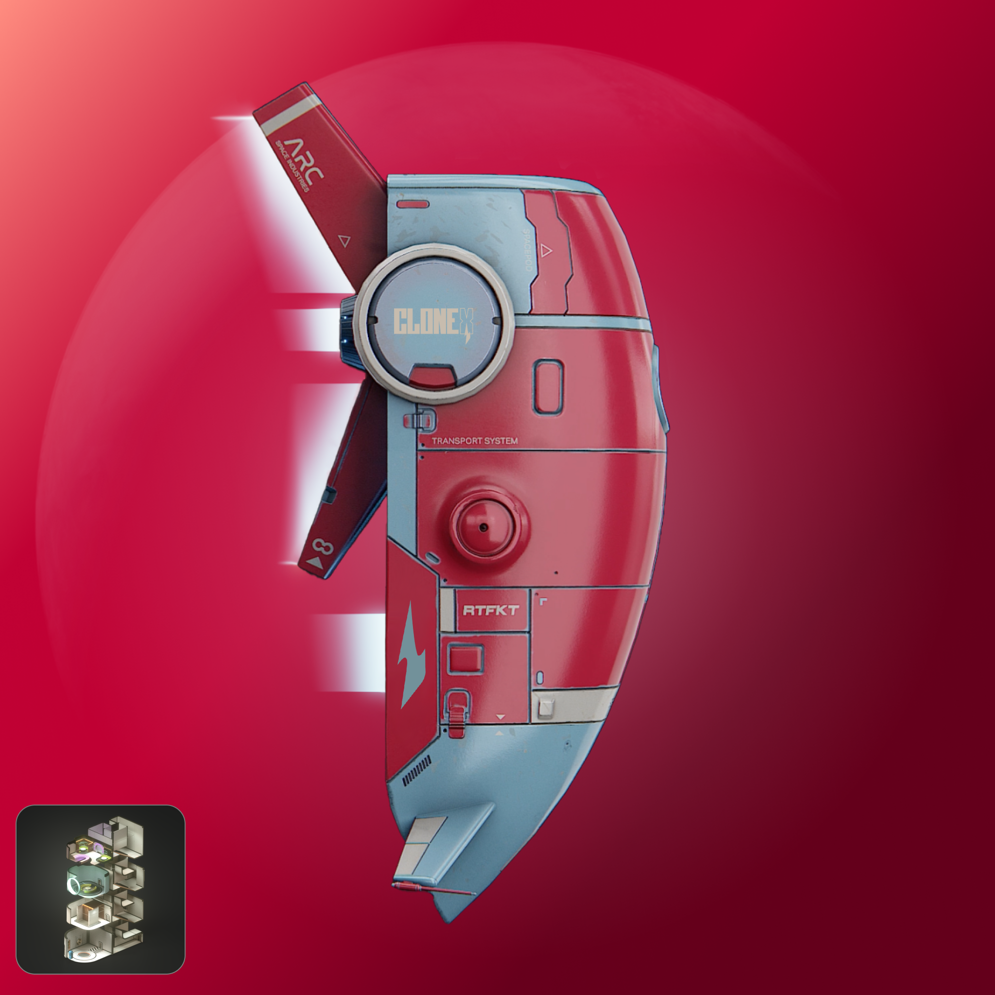 RTFKT Exo Pod