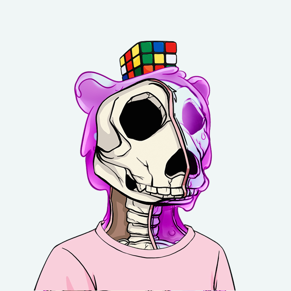 Zombie Okay Bear #3537