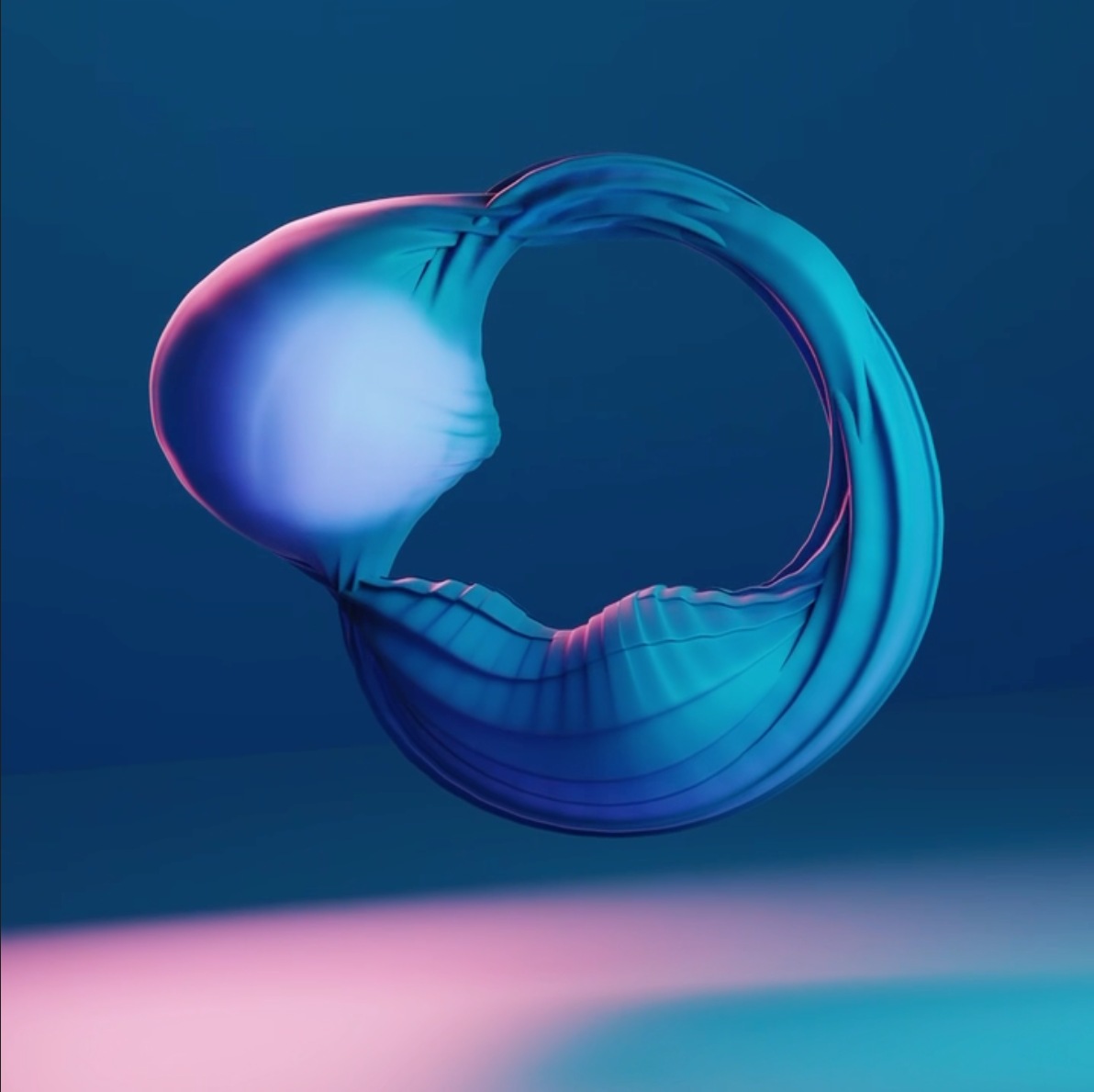 Blue BioAbstract Loop