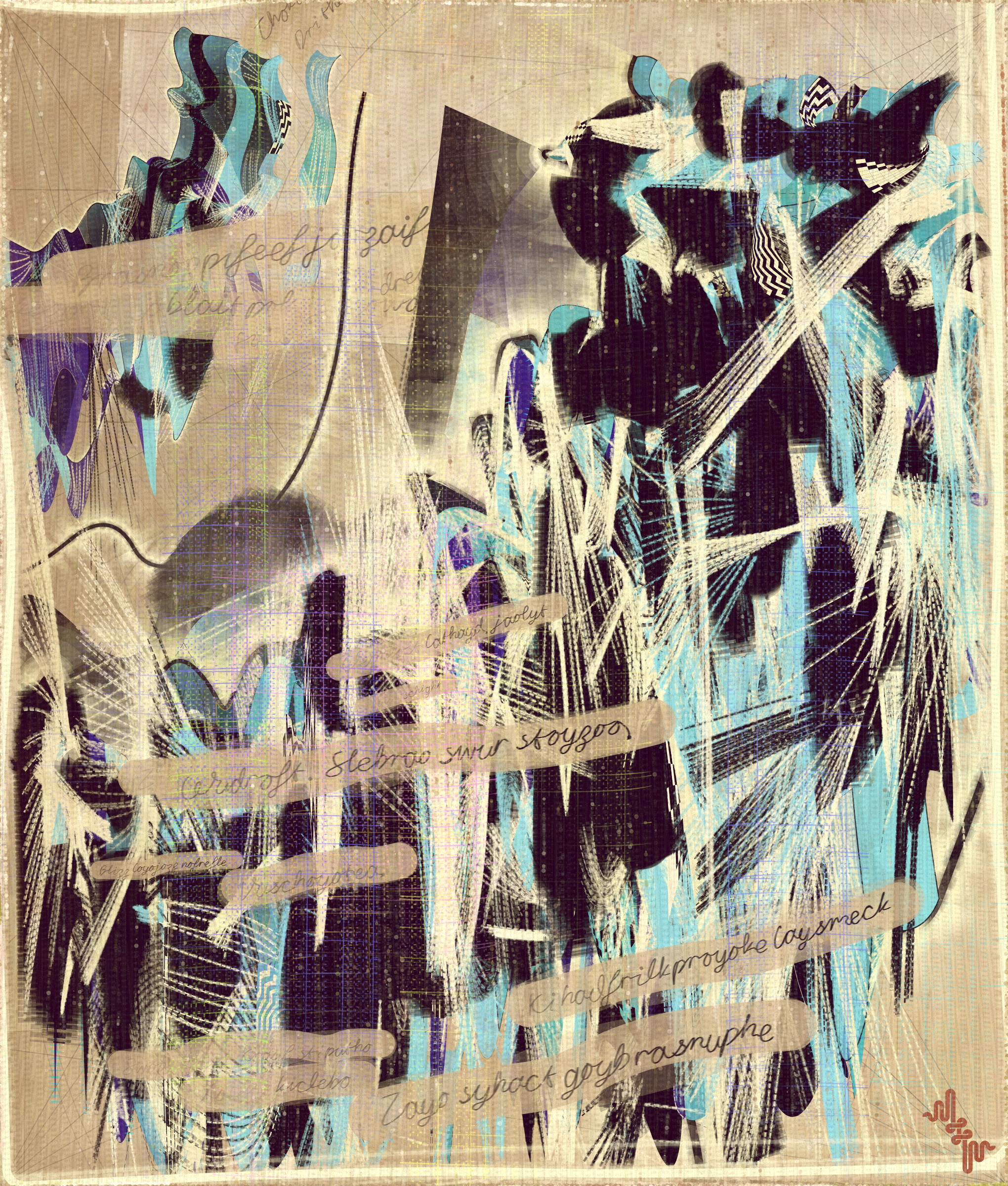 Amplitudes of Canvas #214