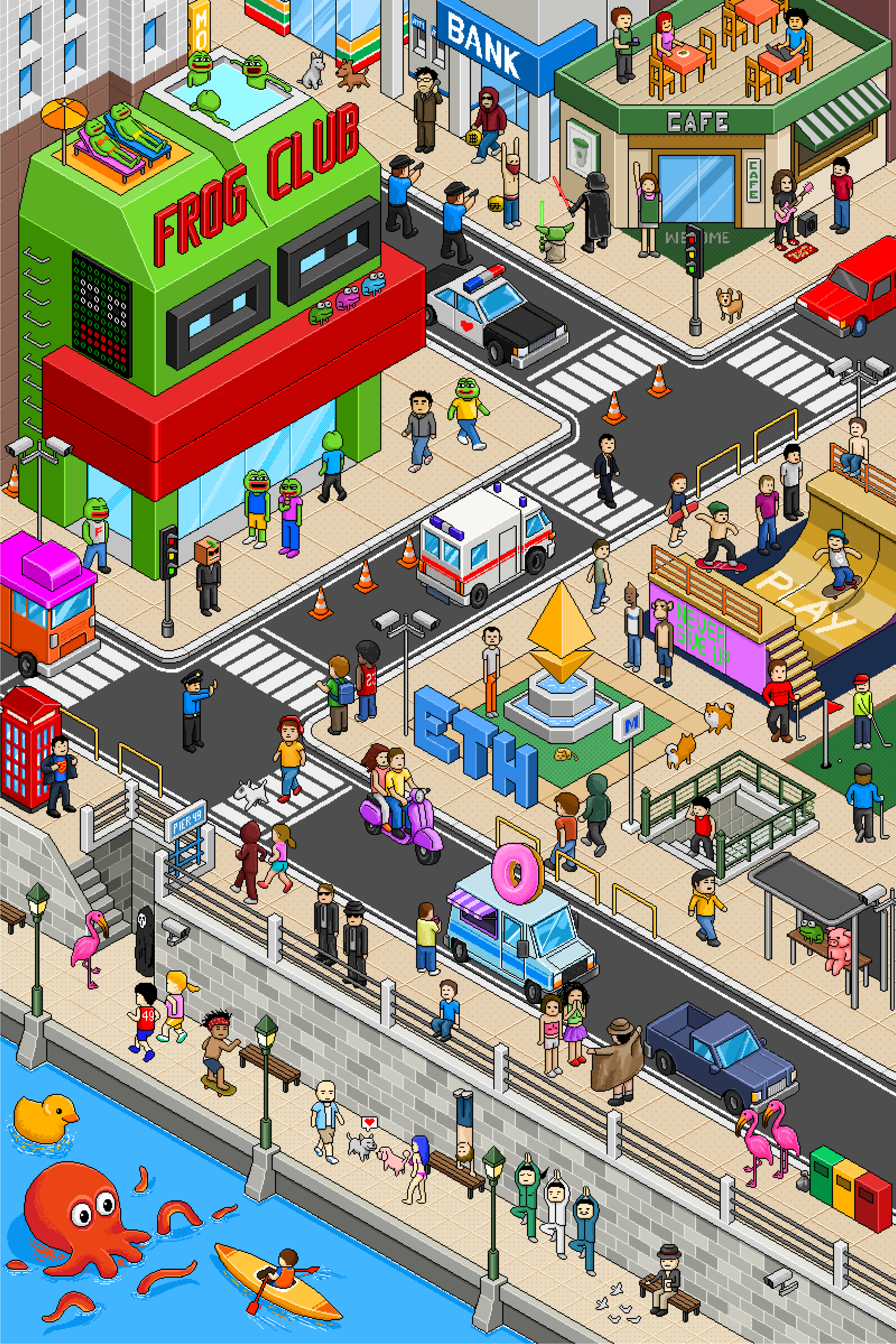 One day in the world of the web3