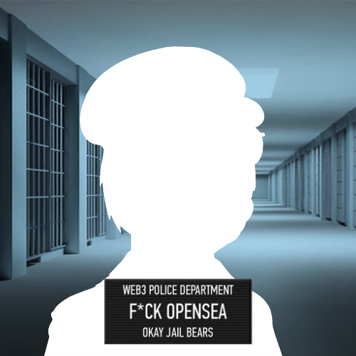 Okay Jail Bear #3196