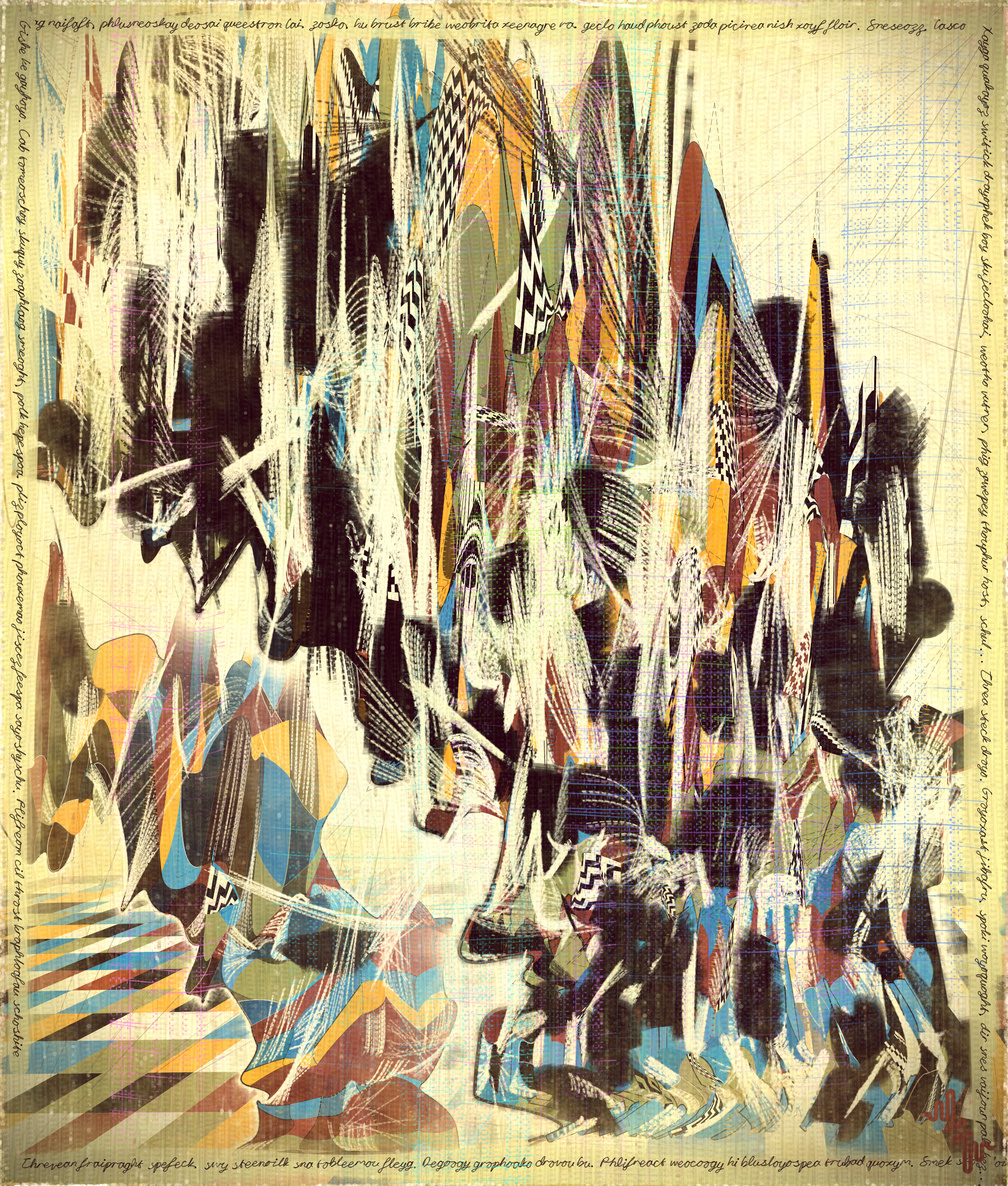 Amplitudes of Canvas #364