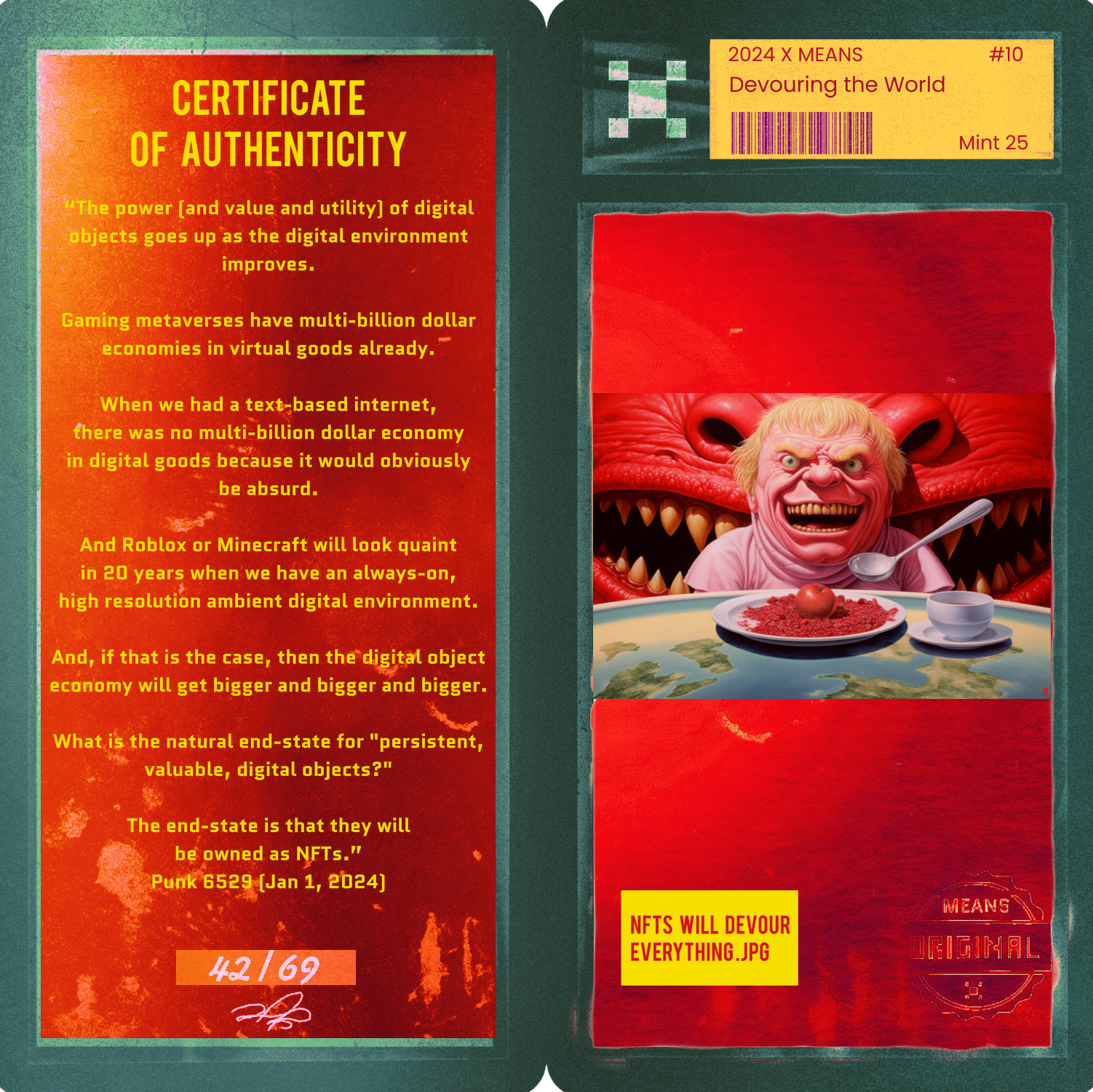 NFTs will devour everything