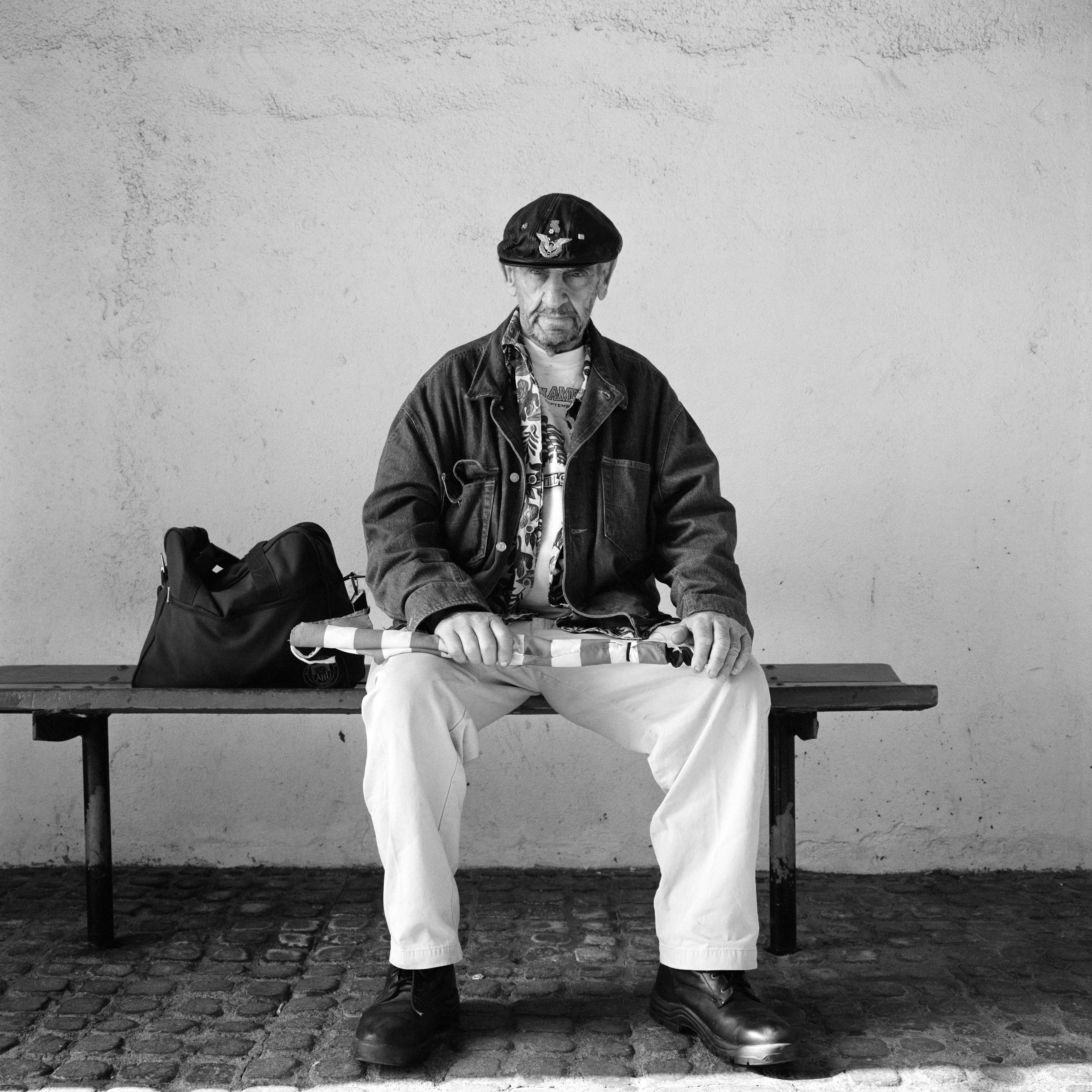 THE VILLAGE #42 PORTRAIT OF A VETERAN by Deanna Templeton