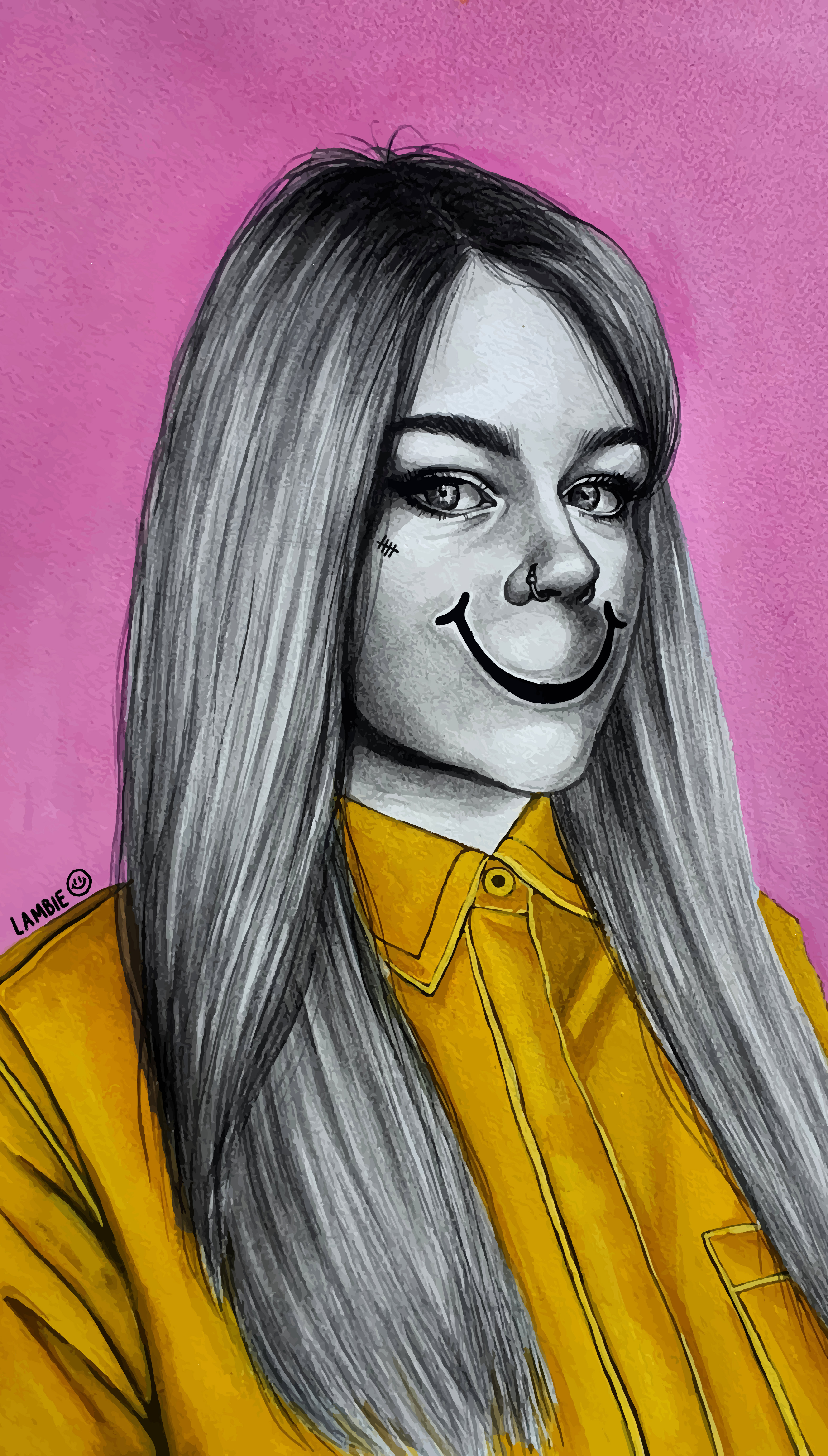 Don't forget to smile 😊 Self Portrait 