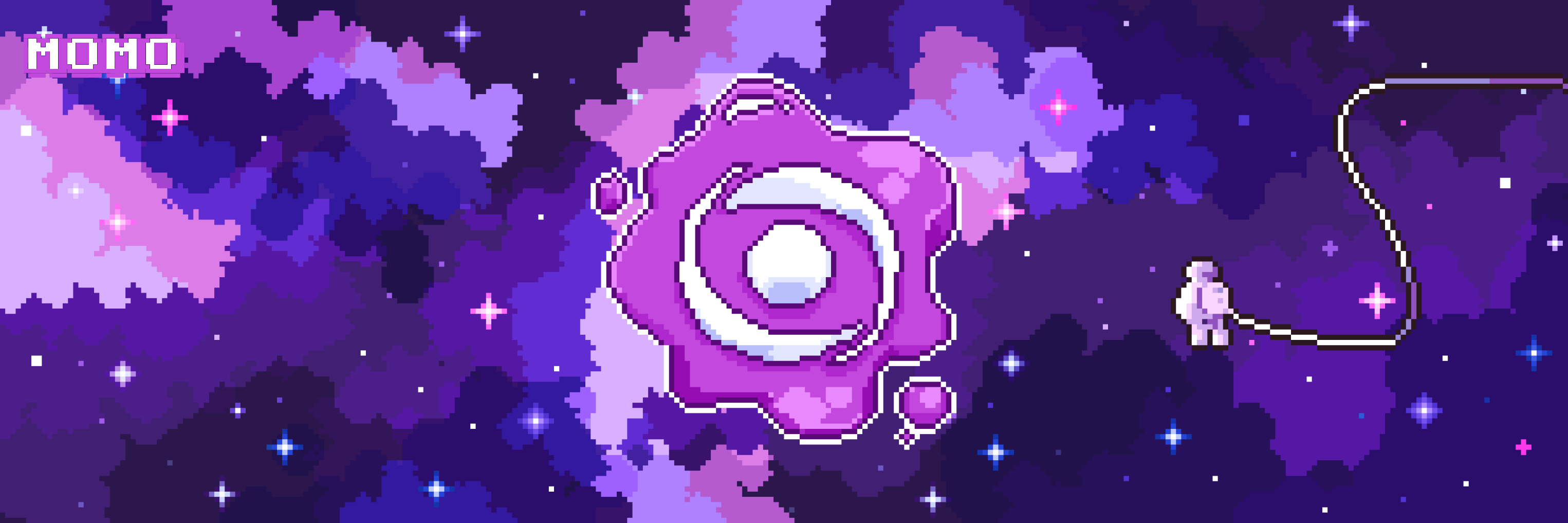 Pocket Universe Banner - Momo