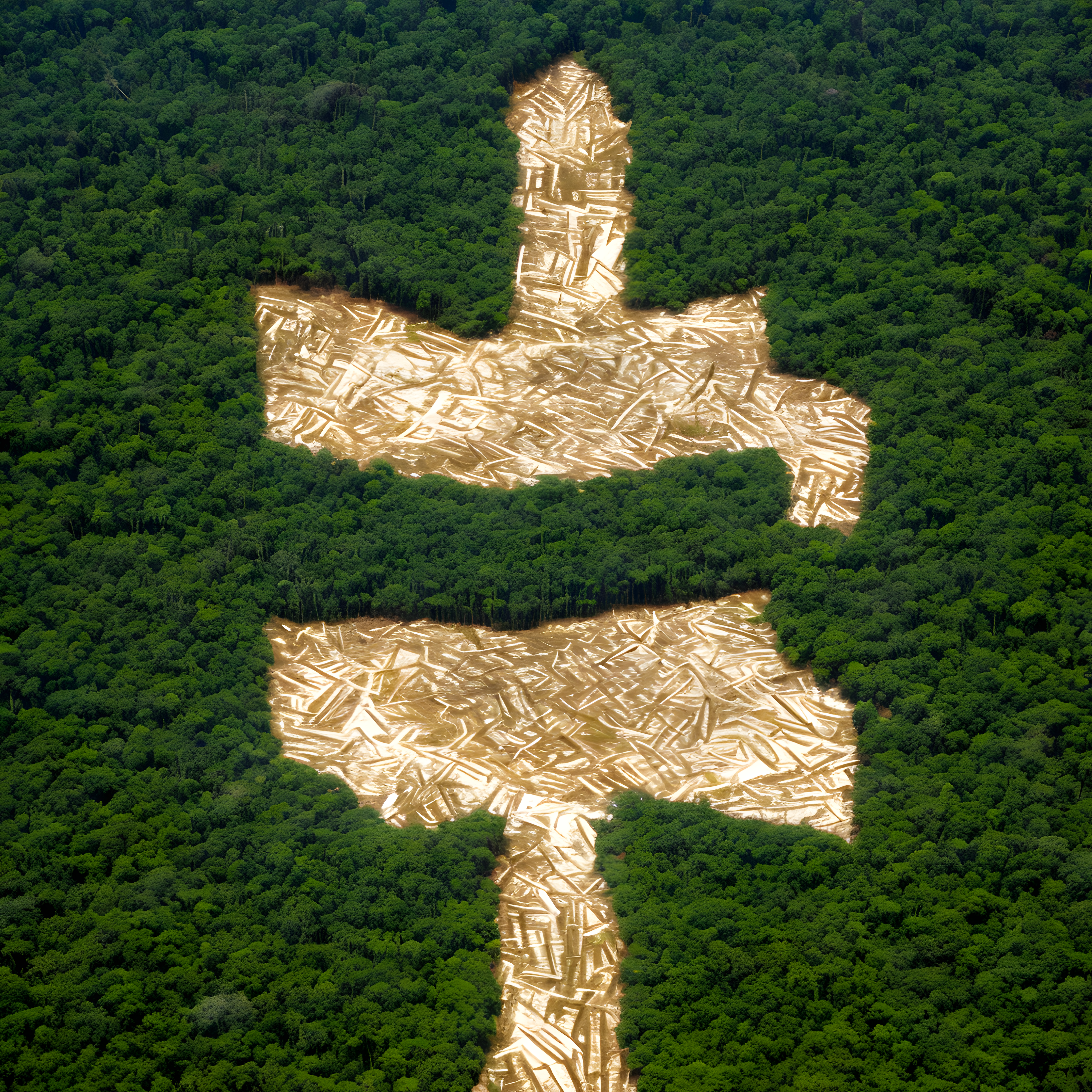 Geodetic Deforestation