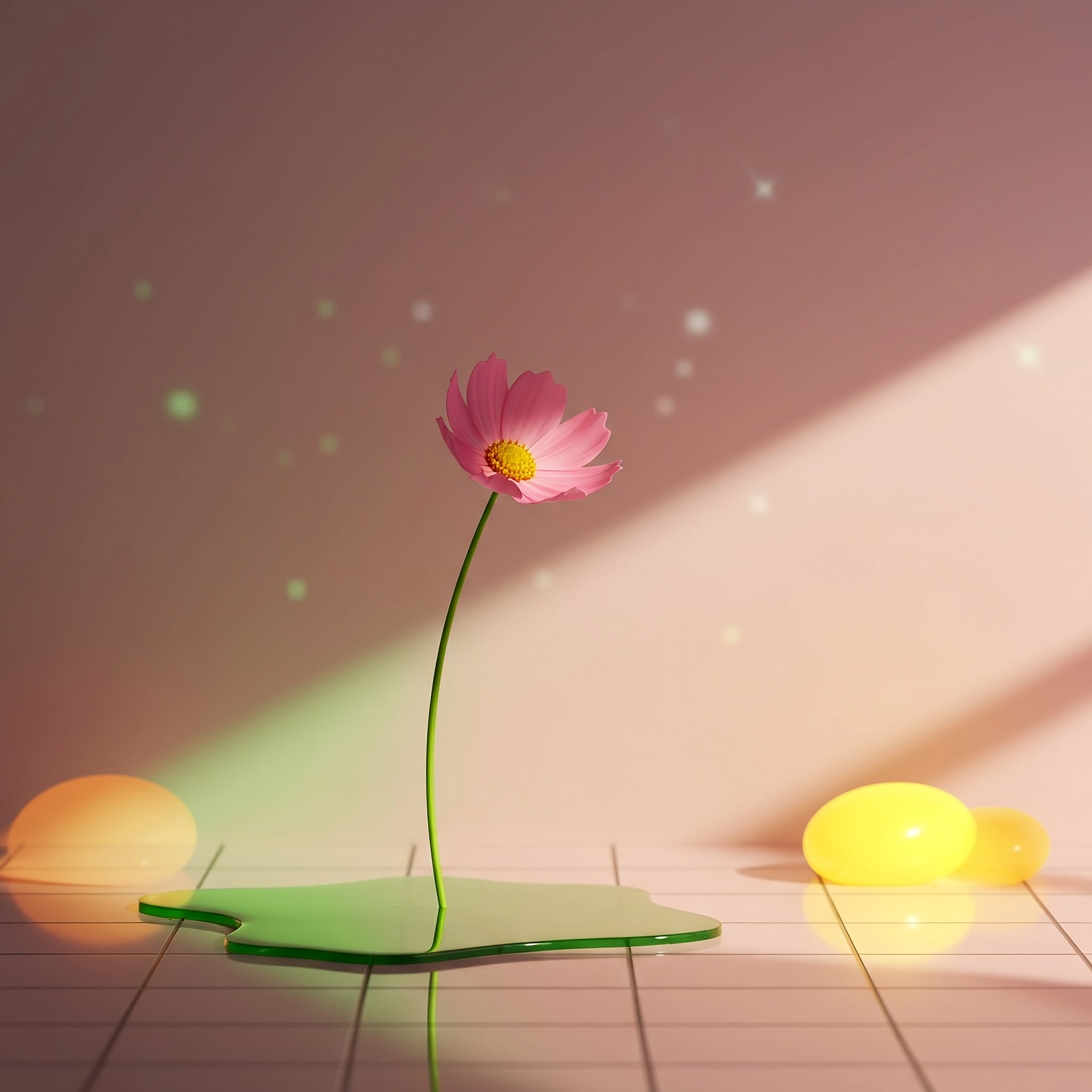 A Bloom in Borrowed Hues