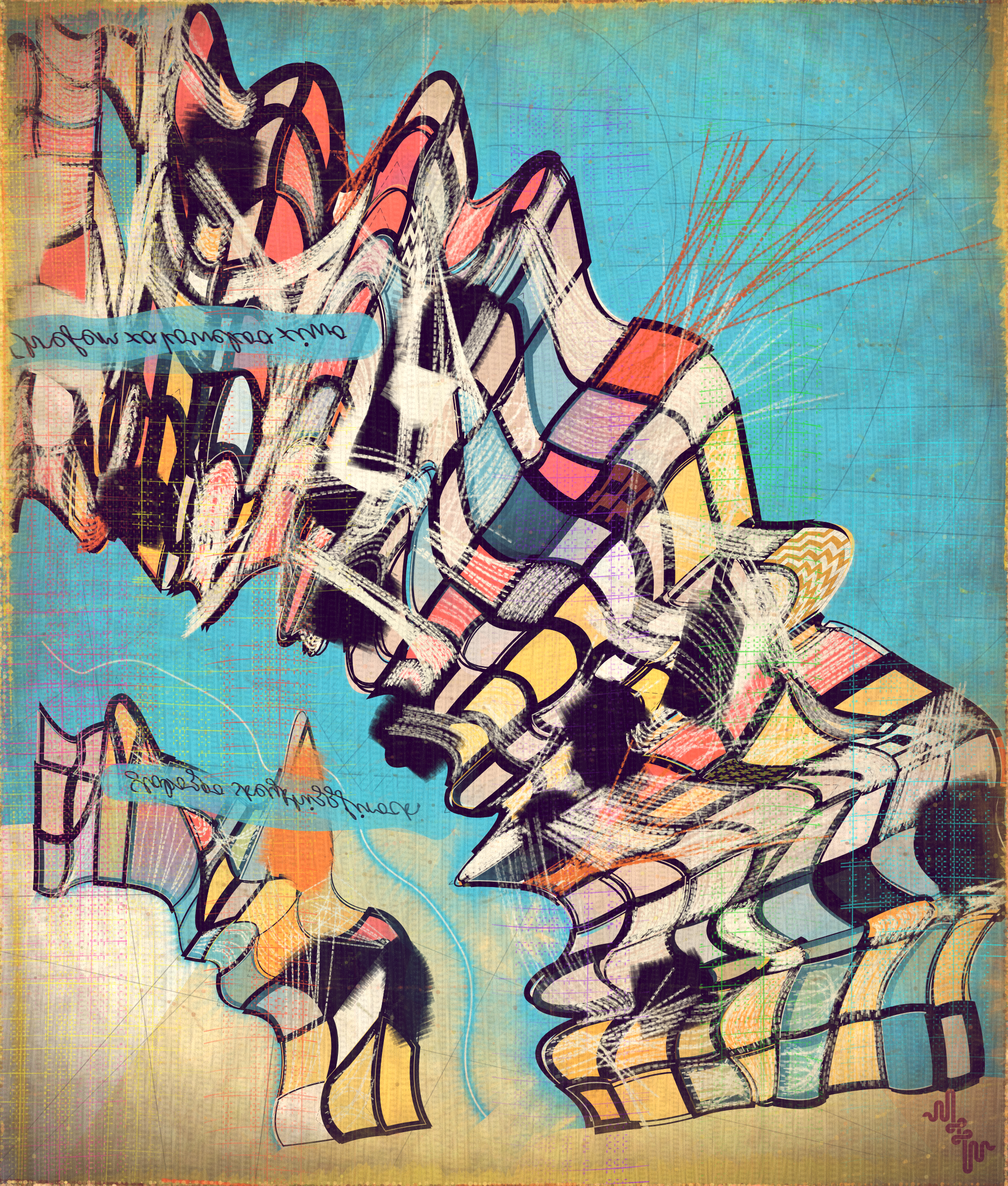 Amplitudes of Canvas #172