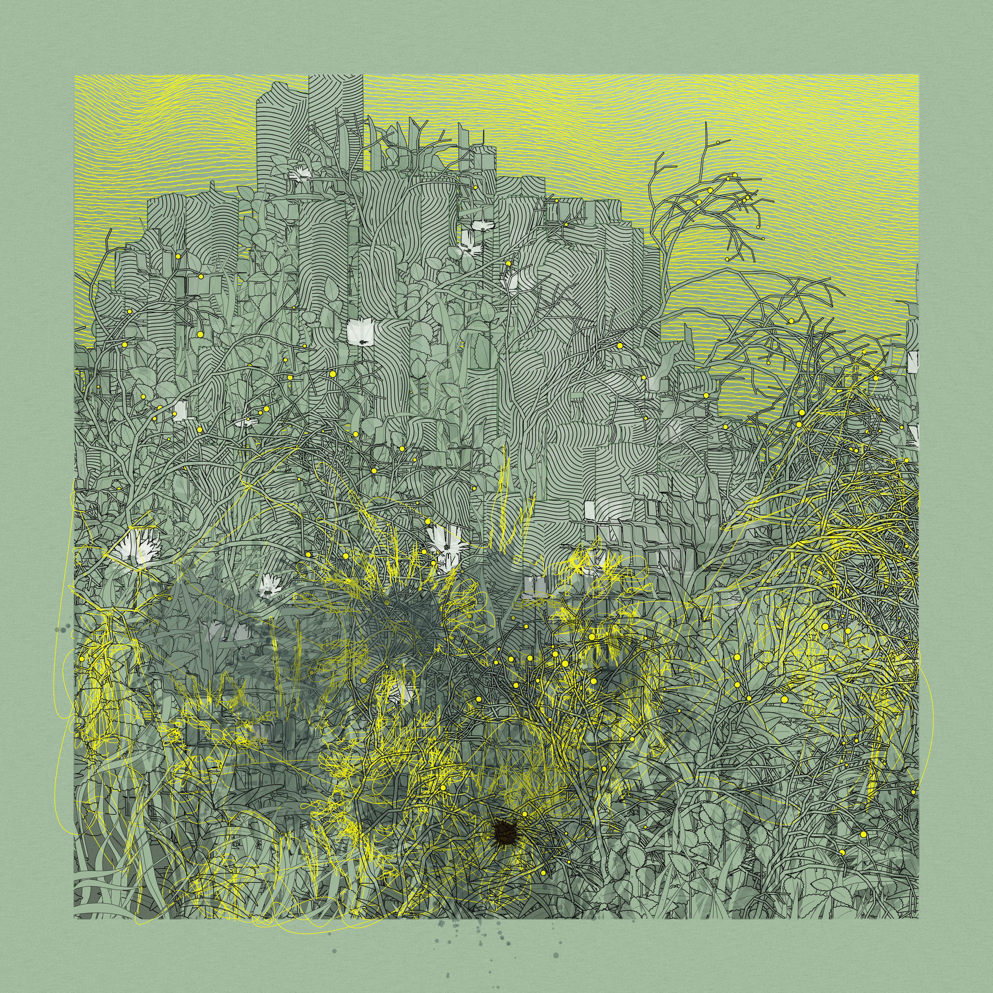 Landscape with Carbon Capture #2964