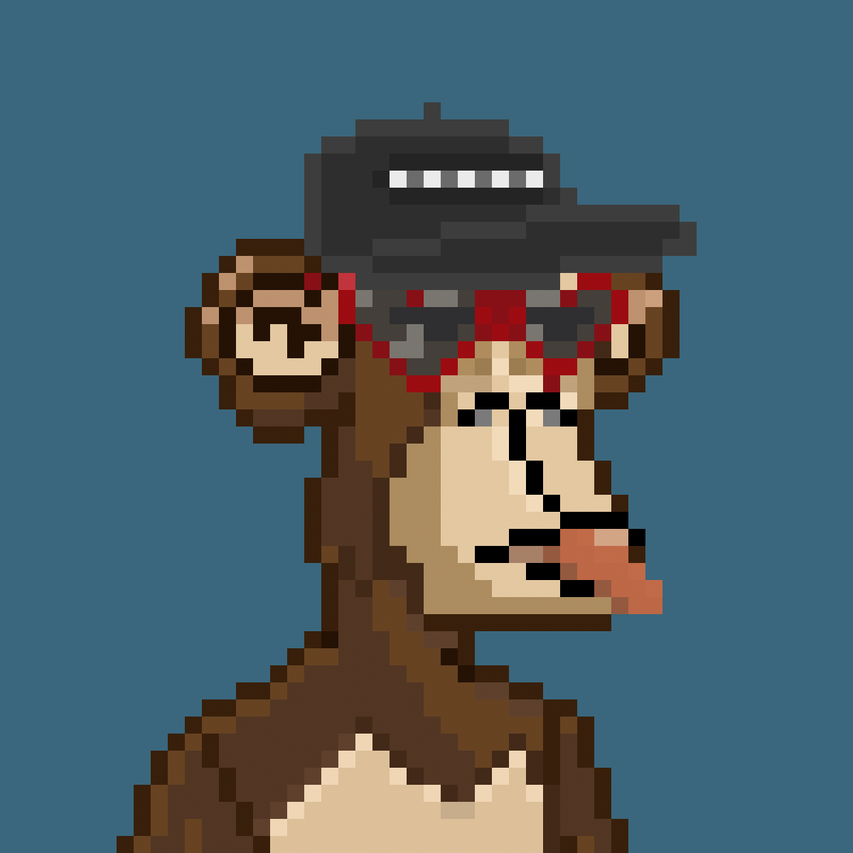 The Pixelated Apes  #5686