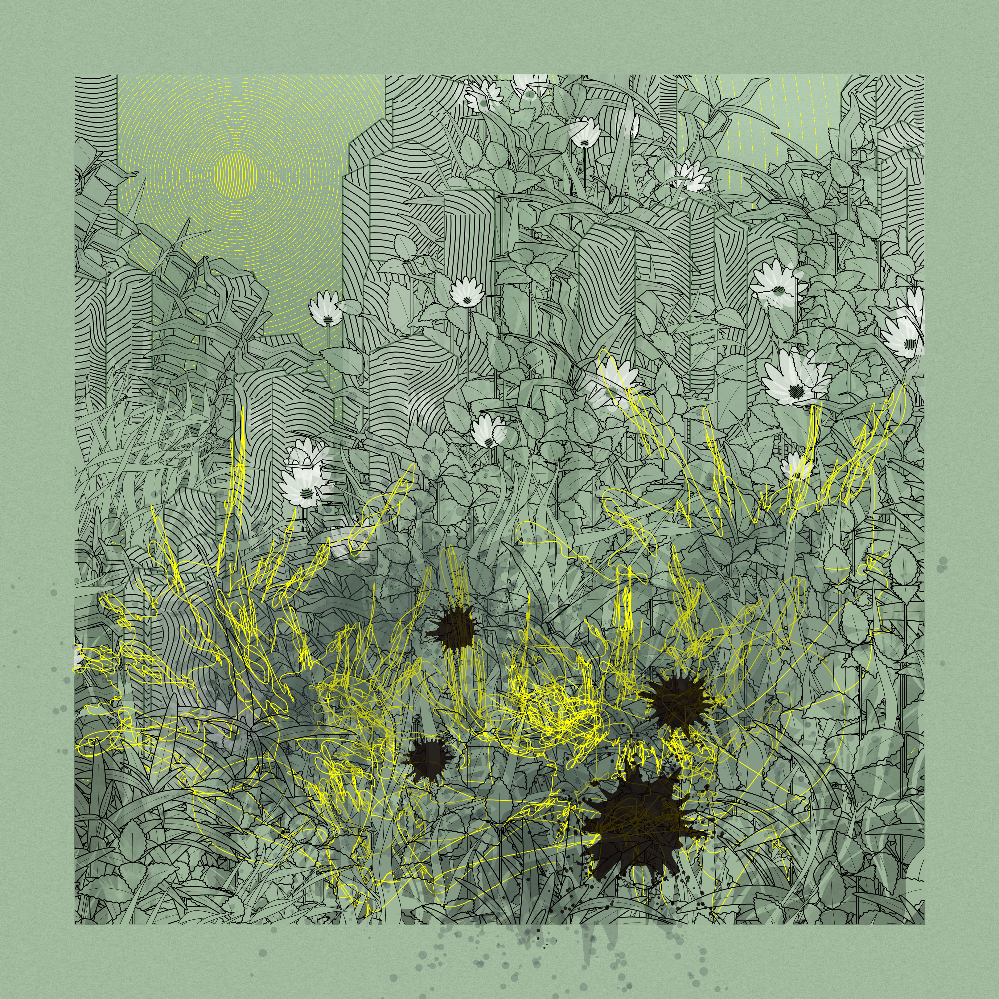 Landscape with Carbon Capture #1700