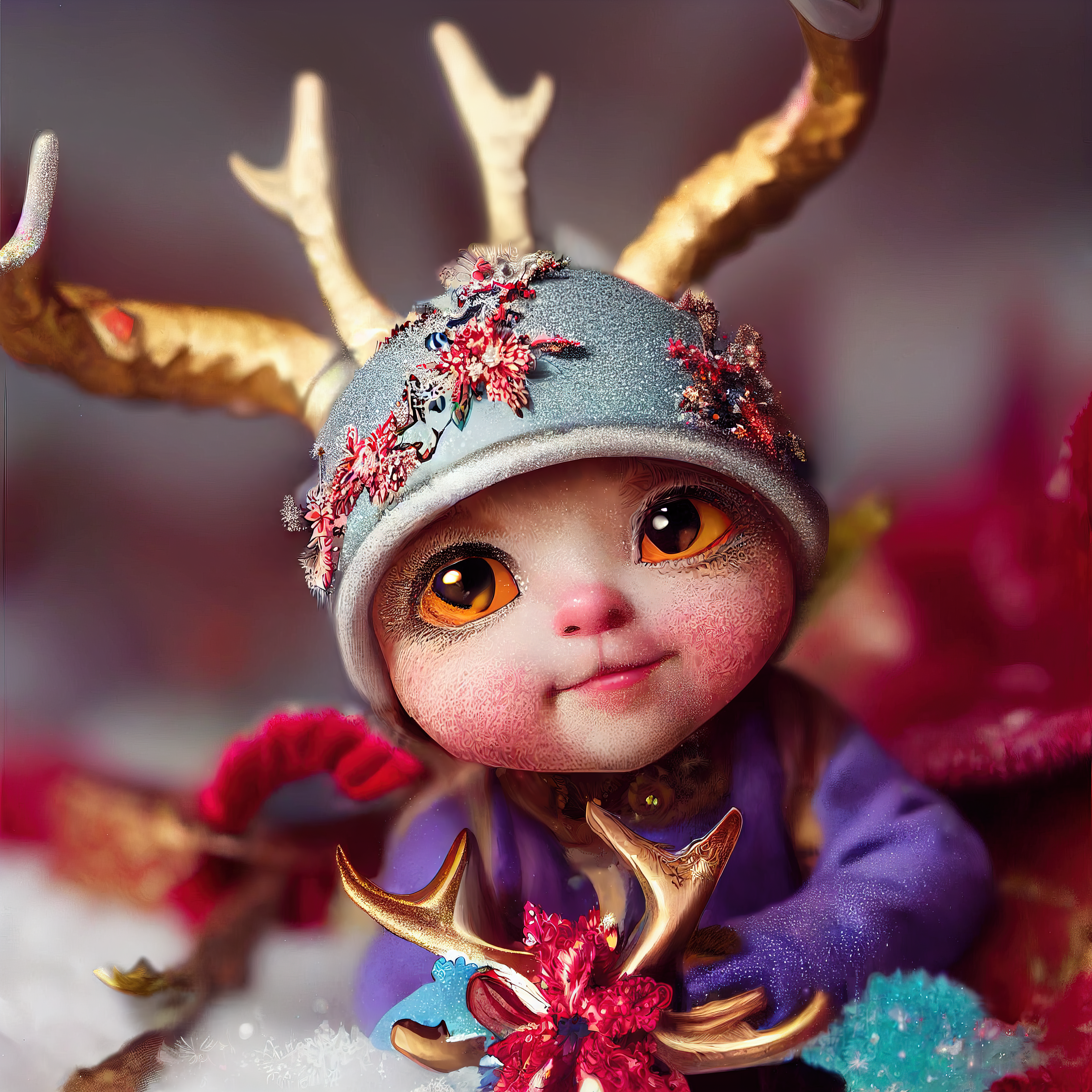 Baby reindeer 