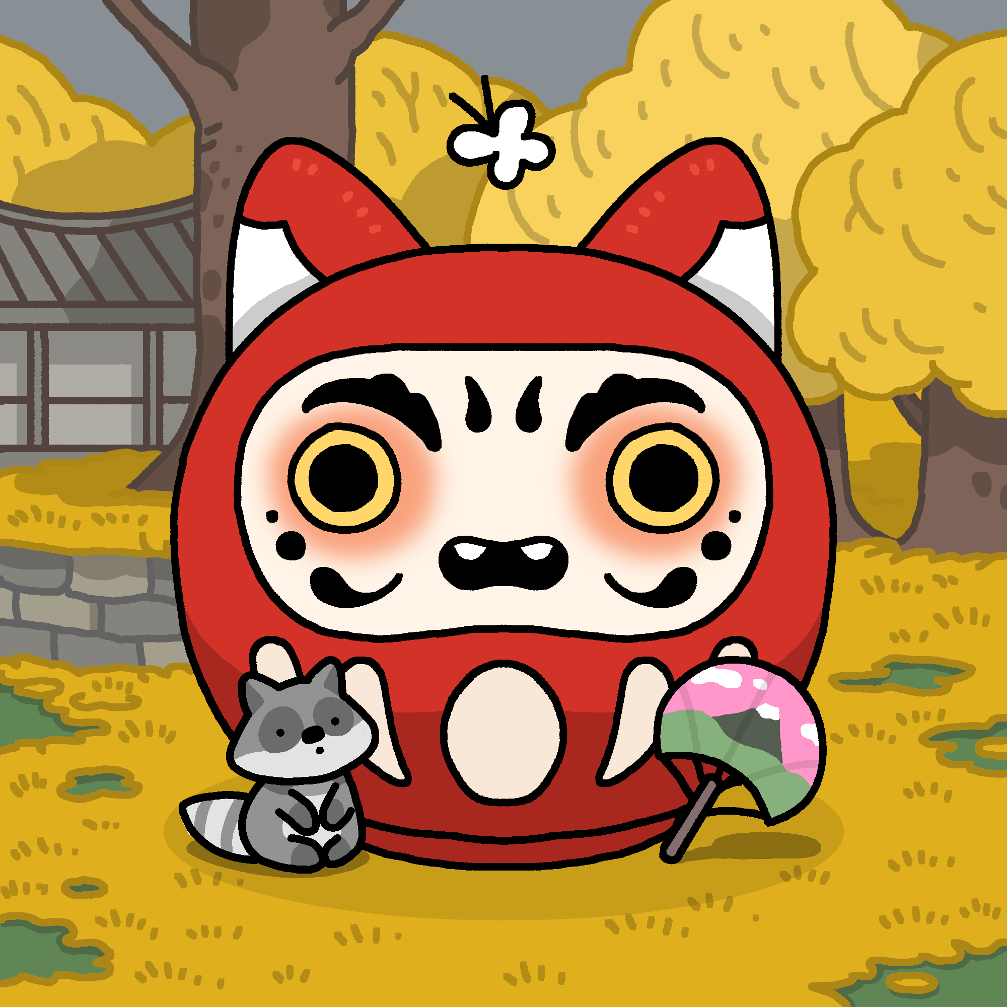 Neko Daruma #39