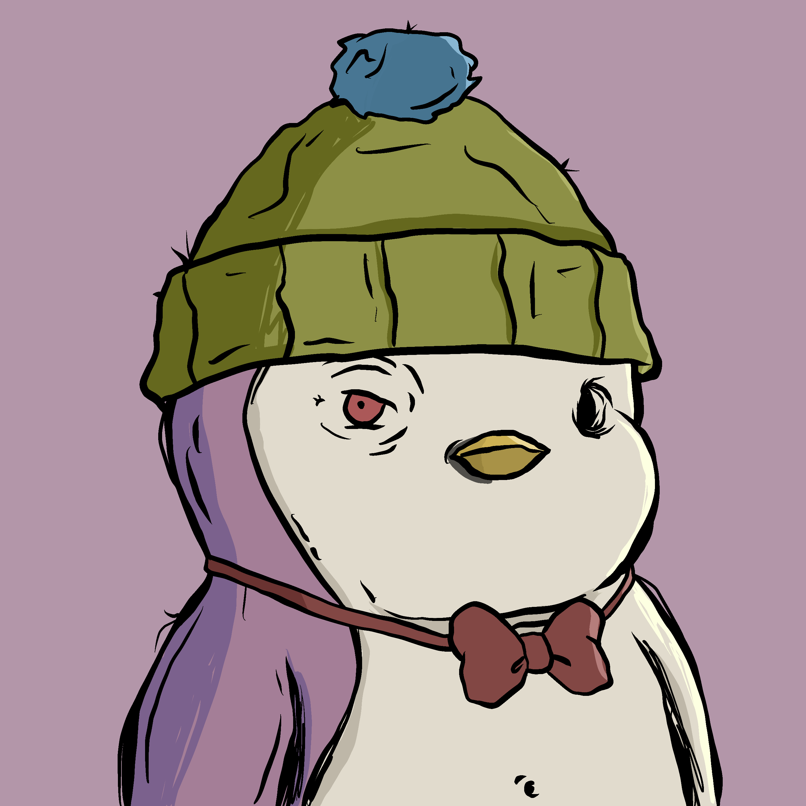 PudgyTown Penguin #1136