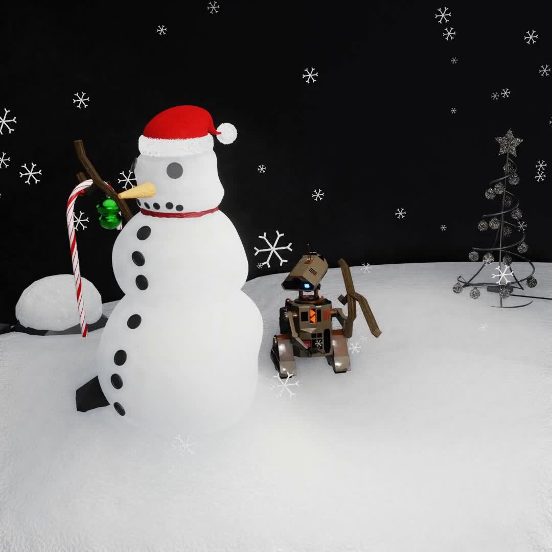 Robot Merry Christmas #3/133