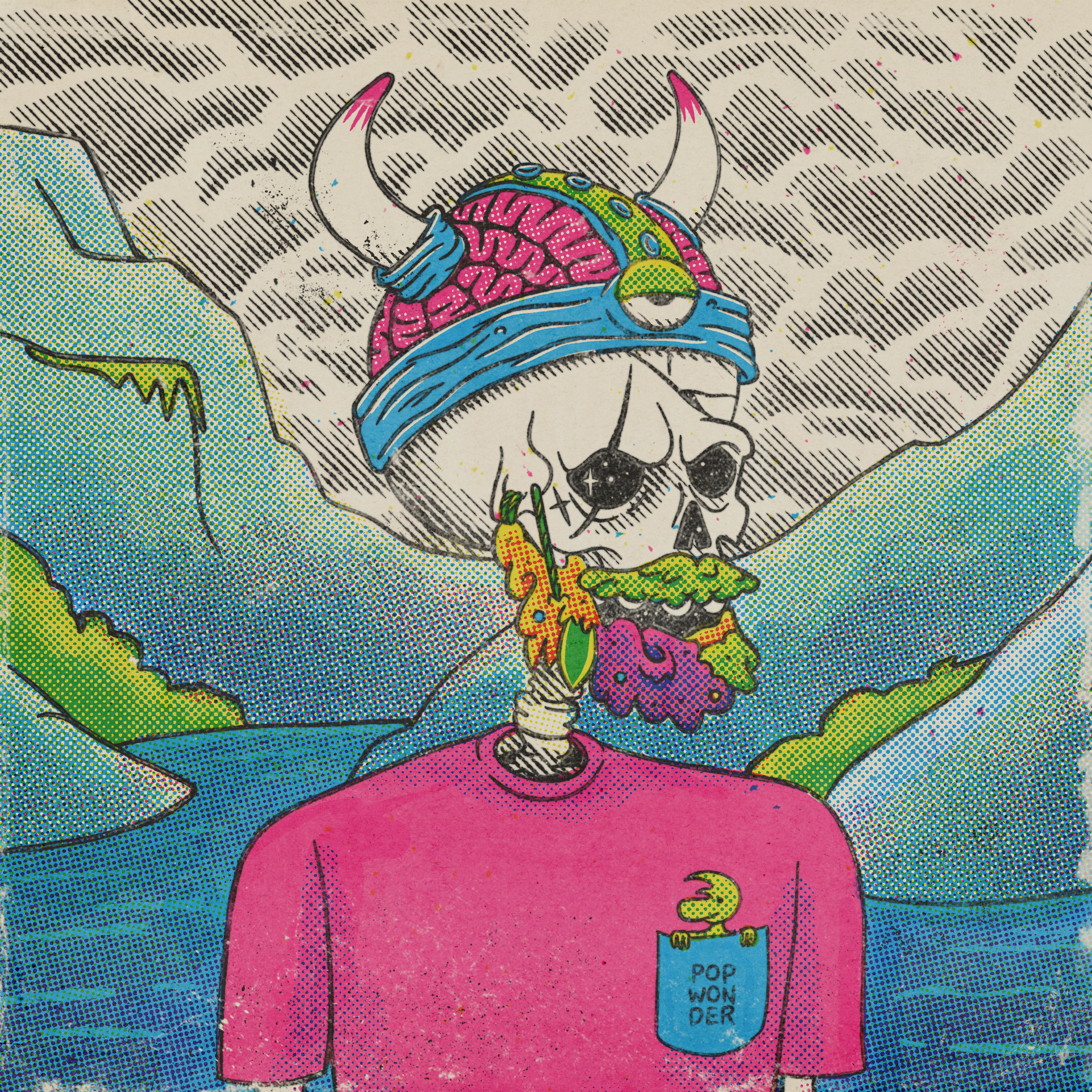Wicked Cranium #3254 // Pop Wonder Remix
