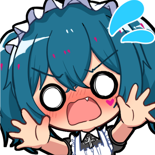 Vampire 'Embarrassed' - MEGAMI stamp #12