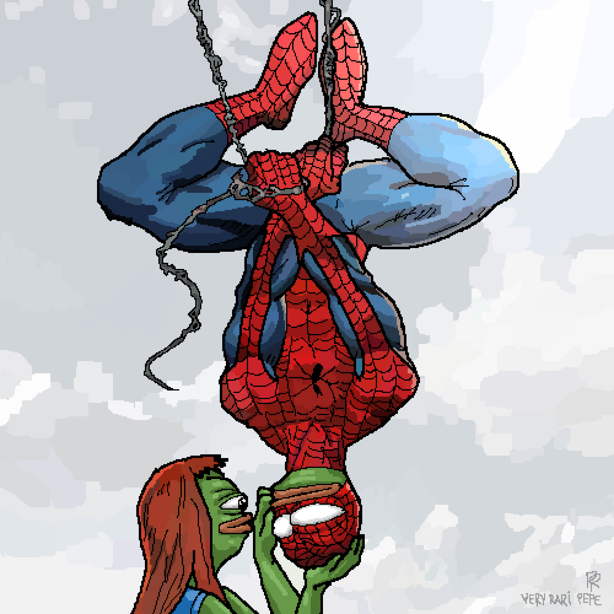 Spidermoon and Mary Pepane.