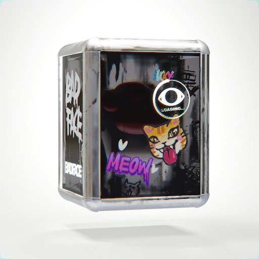 Bad Face Plastic Cats #988