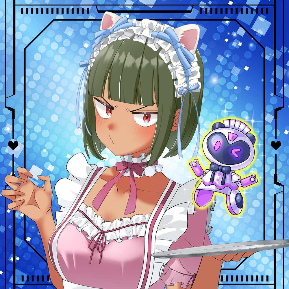 NFT OCS Genesis #3844 MAID-SAN