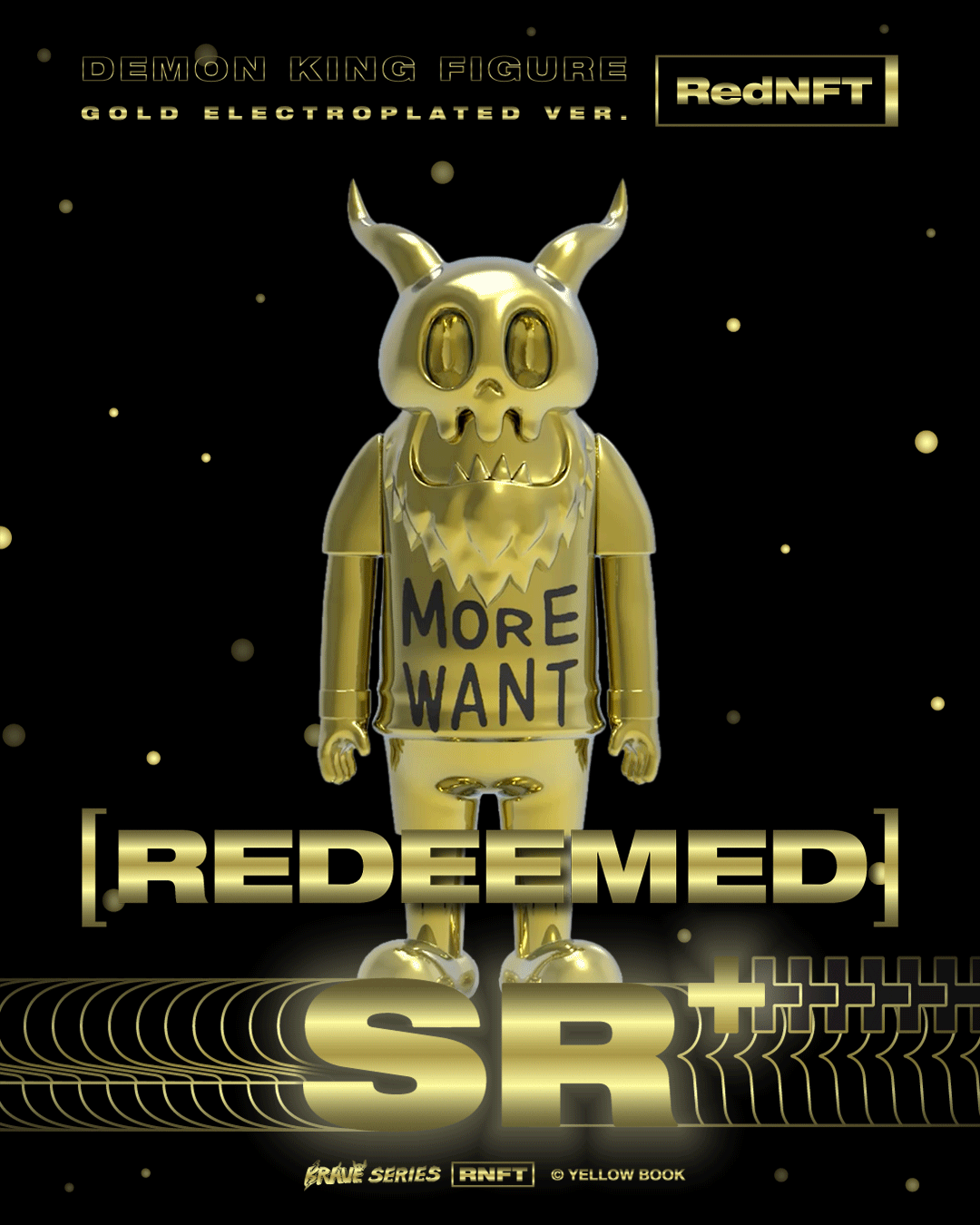 SR+ Demon King Figure (Gold Electroplated Ver.) SR022