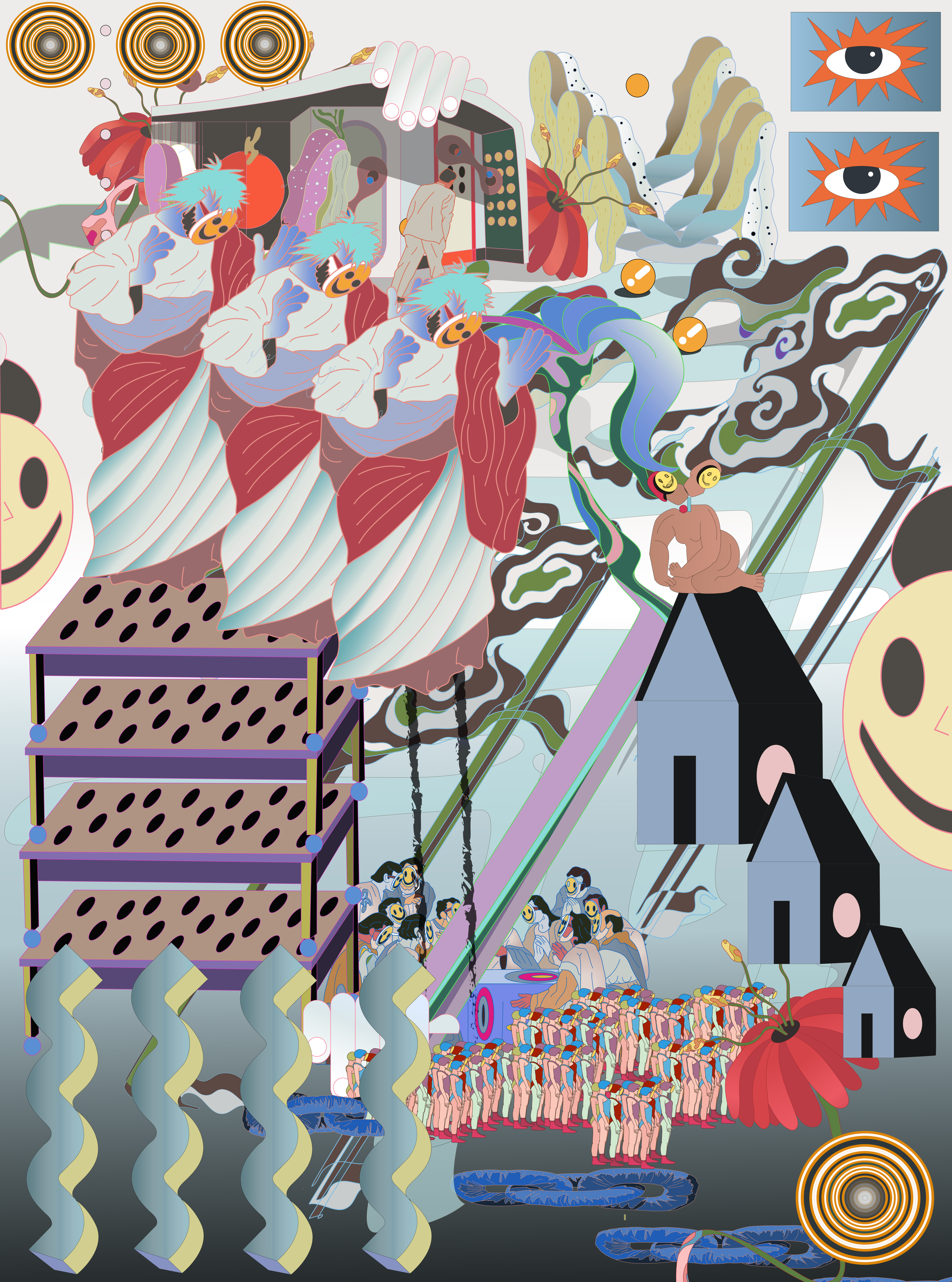 Overlapping worlds