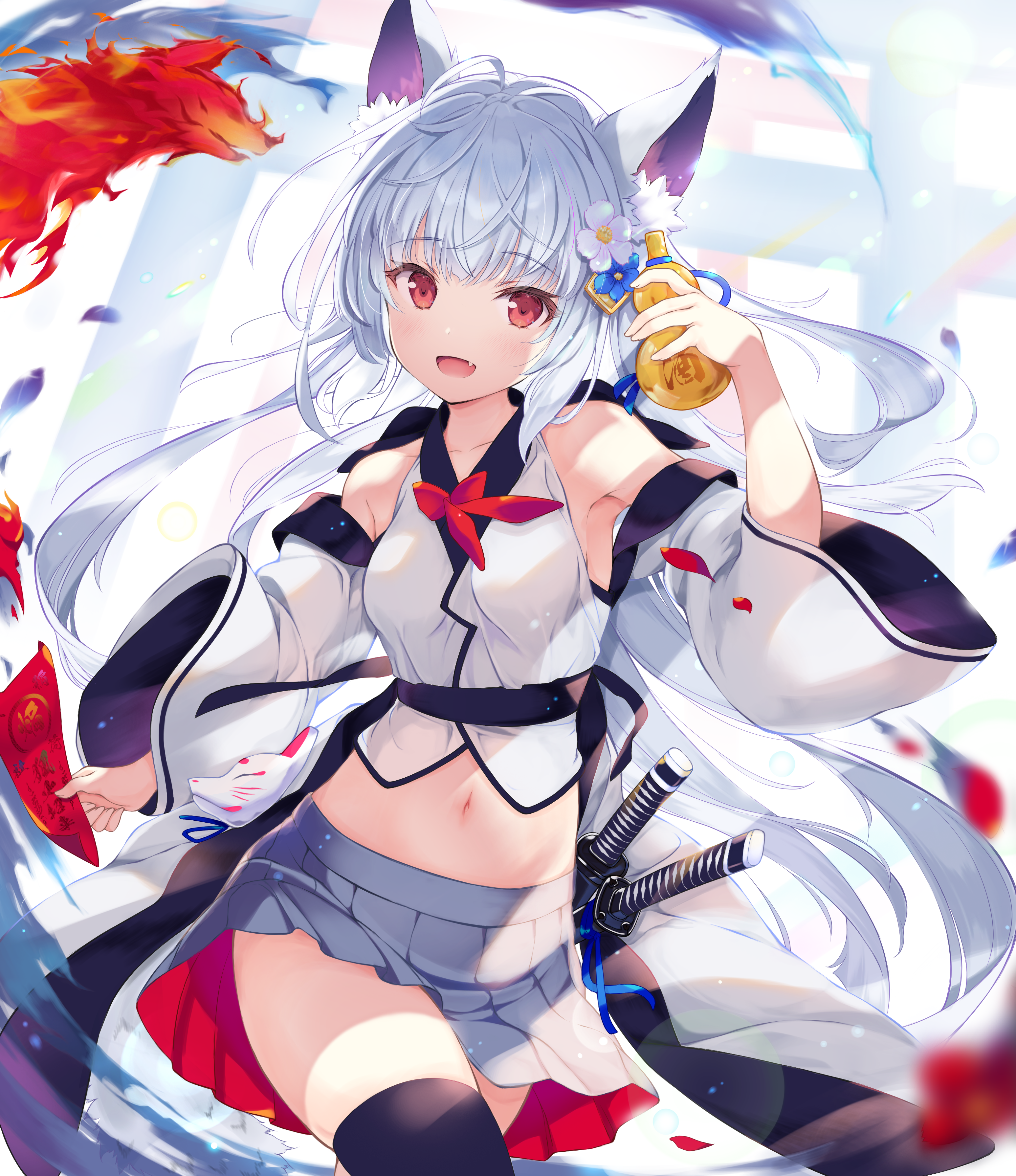 Samurai Kemomimi Girl